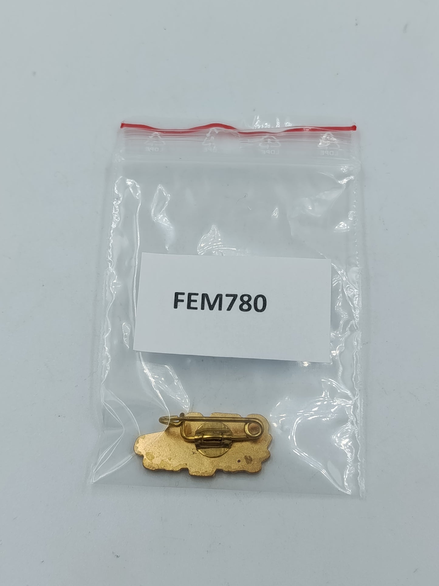 SGV Anstecknadel 60 Jahre Jubiläum goldfarben Emaille