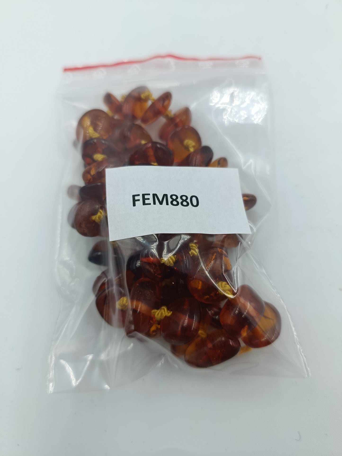 Bernstein Halskette honigfarben Naturbernstein Handarbeit