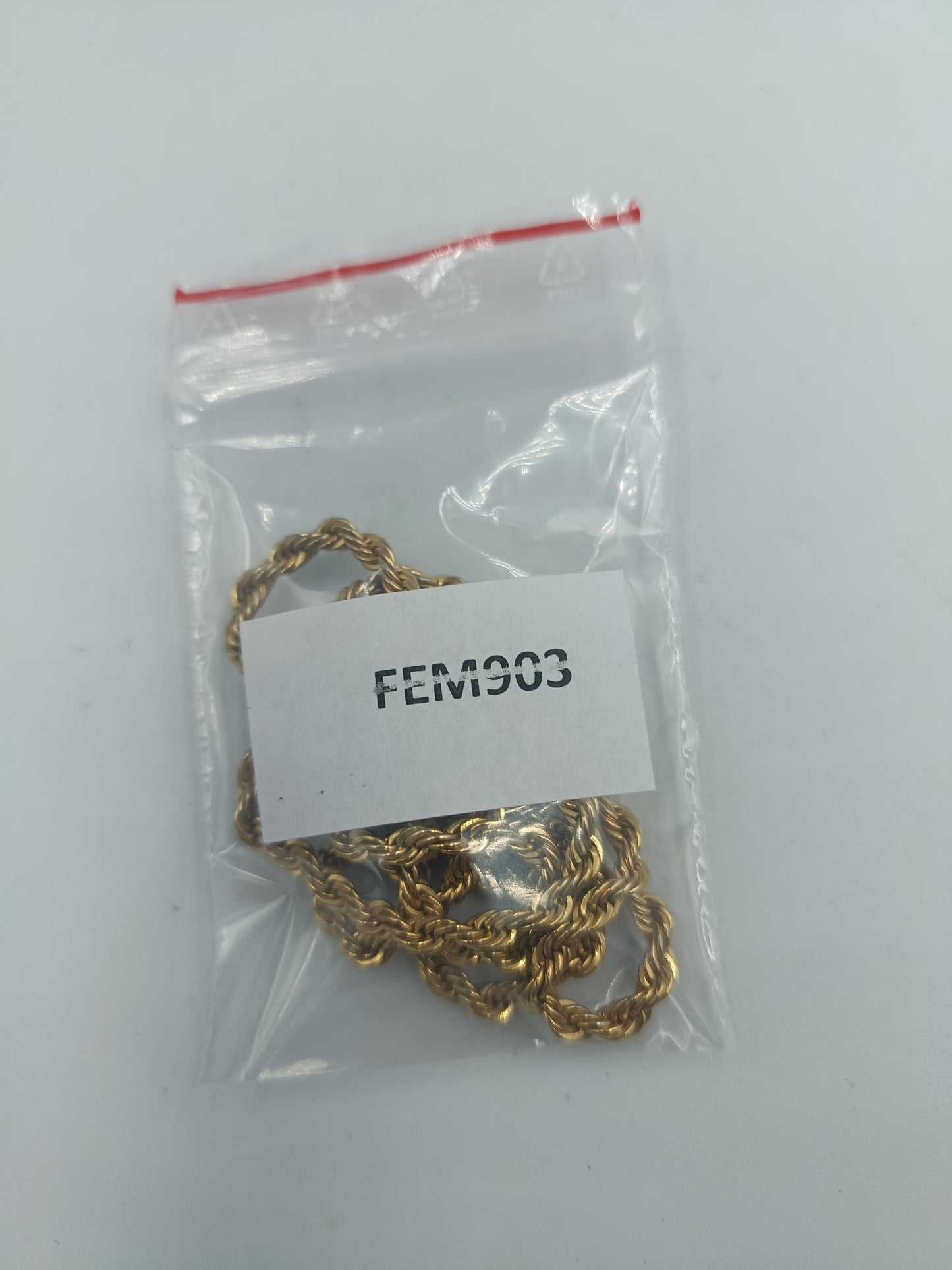 Napier goldfarbene Kordelkette Halskette klassisch elegant