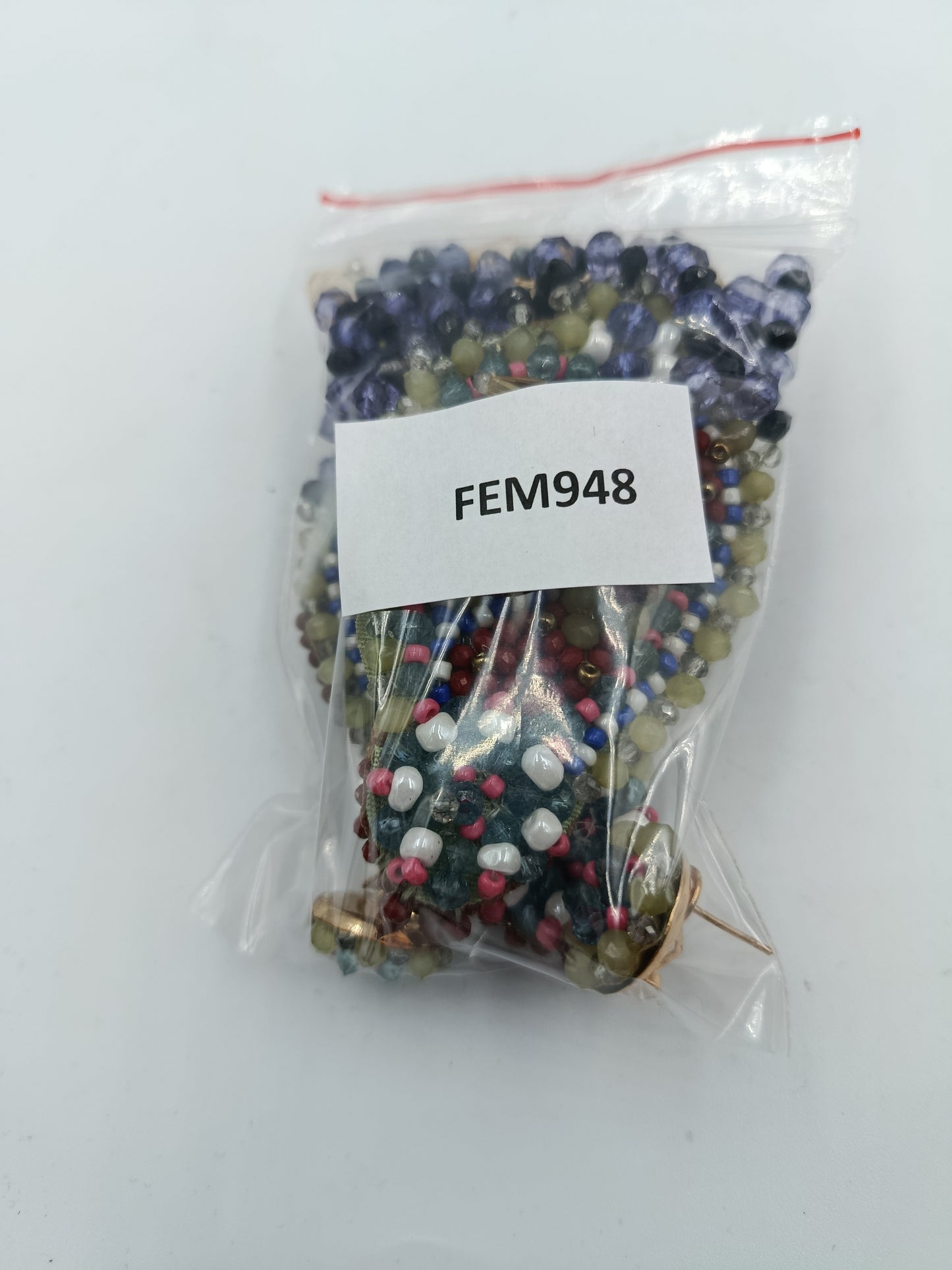 Statement Ohrringe mit bunten Perlen im Boho Stil