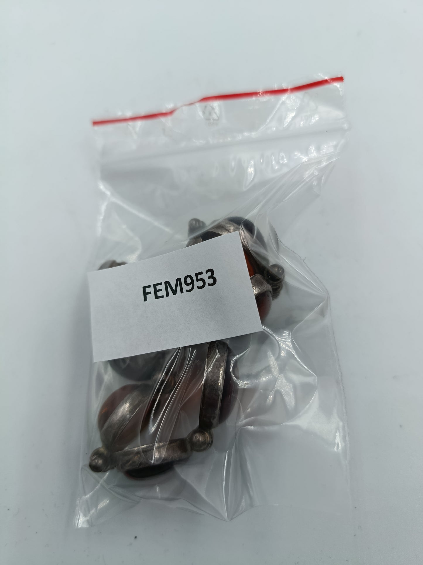 925 Silber Armband mit Bernstein Cabochons im Vintage Stil