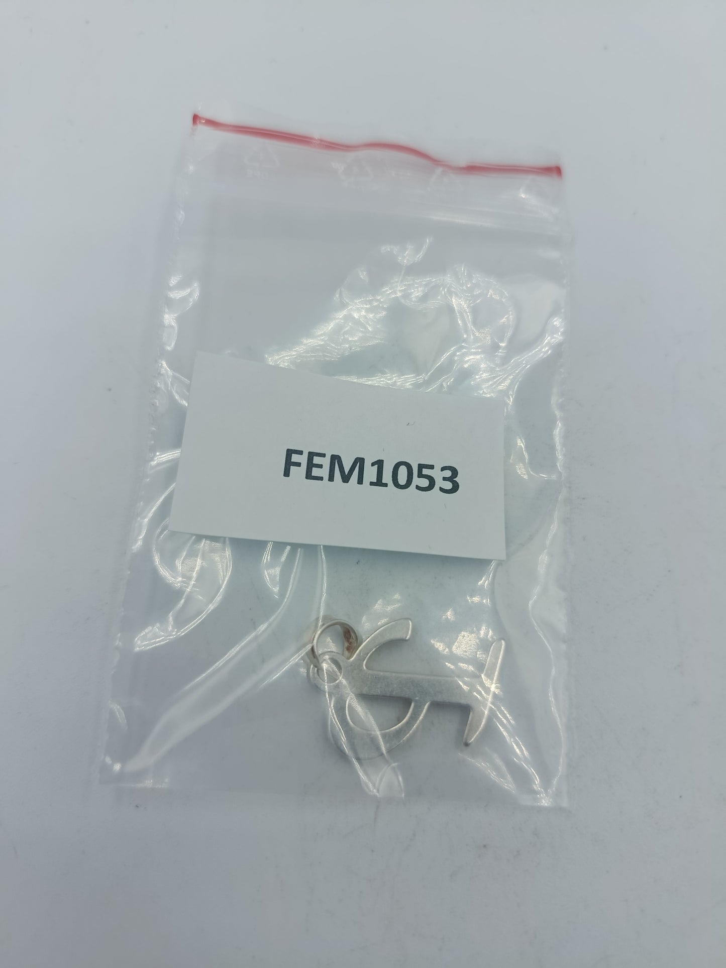 925 Silber Anhänger Buchstabe P Initiale 2cm