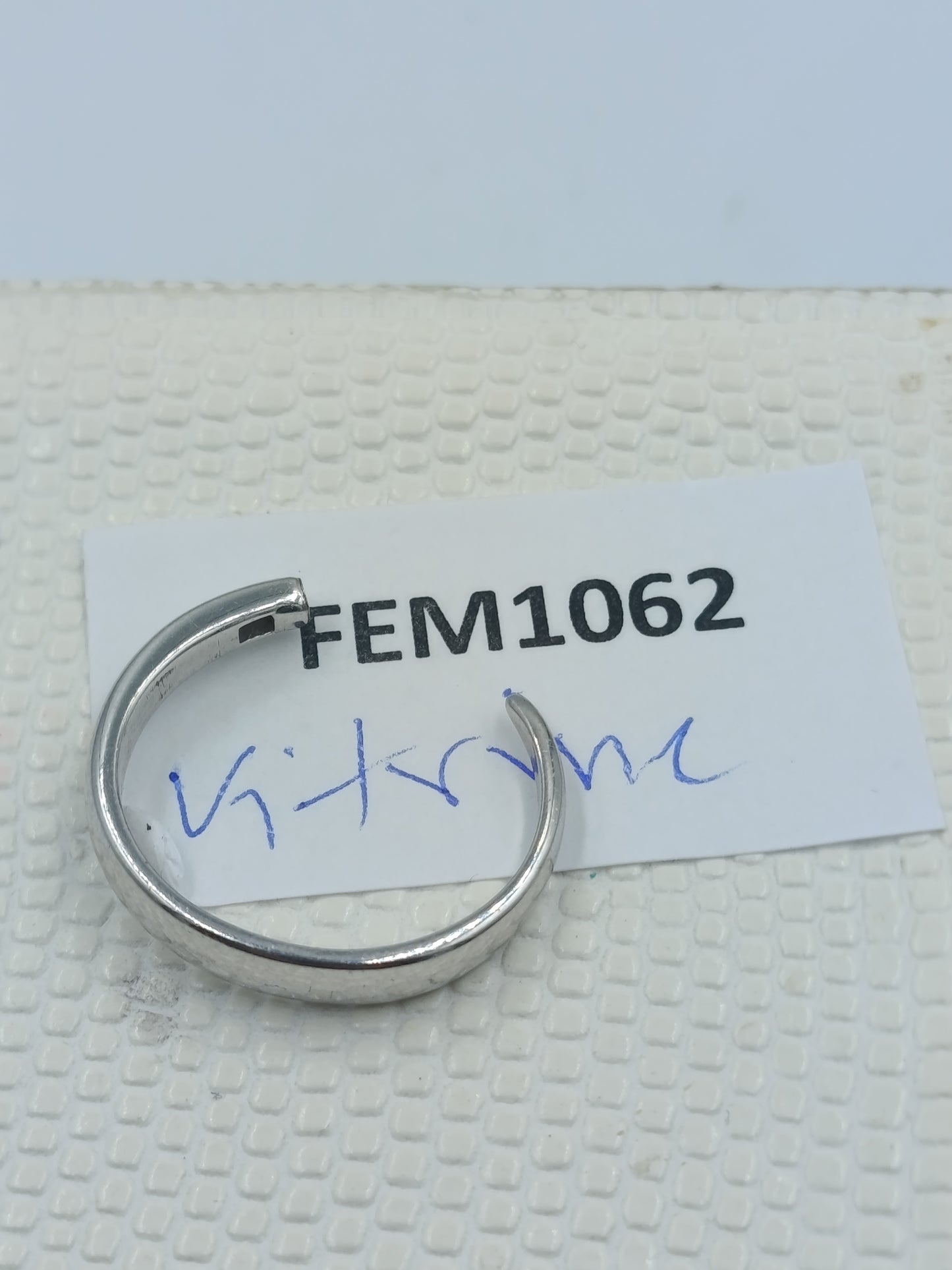 925 Silber Ring schlicht verstellbar und flexibel