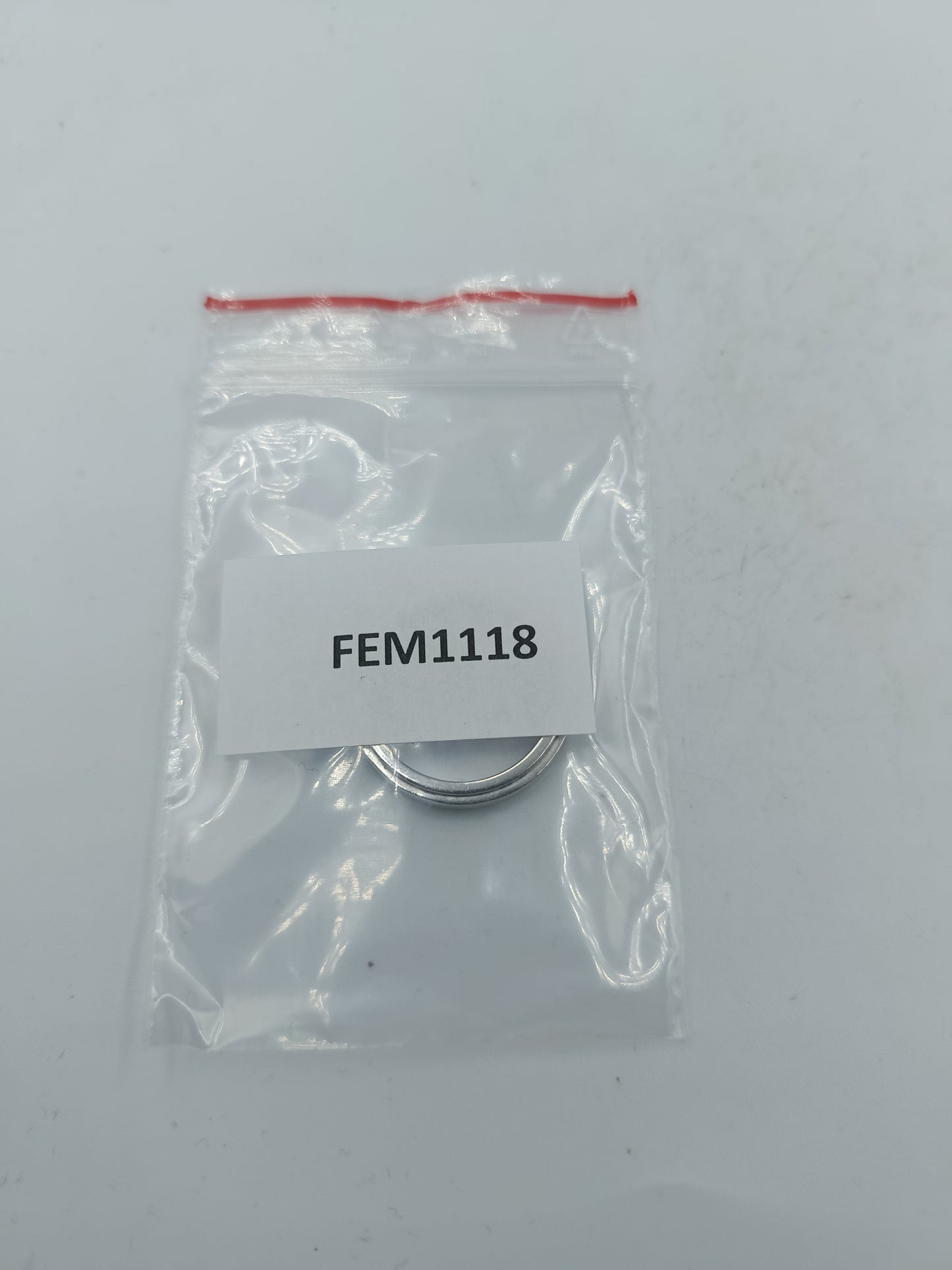 925 Silberring mit modernem Muster Eleganter Bandring im zeitlosen Design Gr59