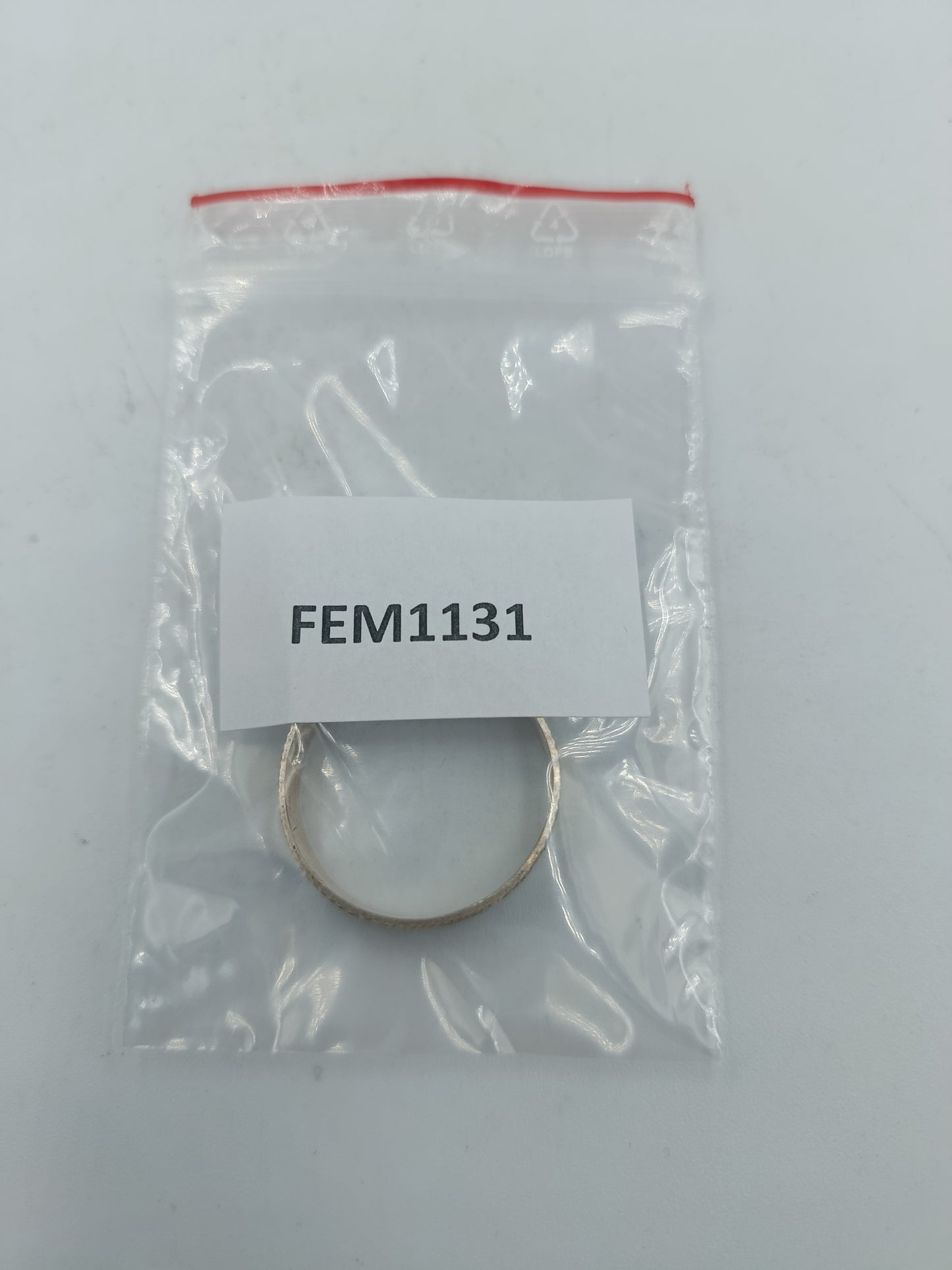 Silberring mit Muster 925er Vintage Bandring