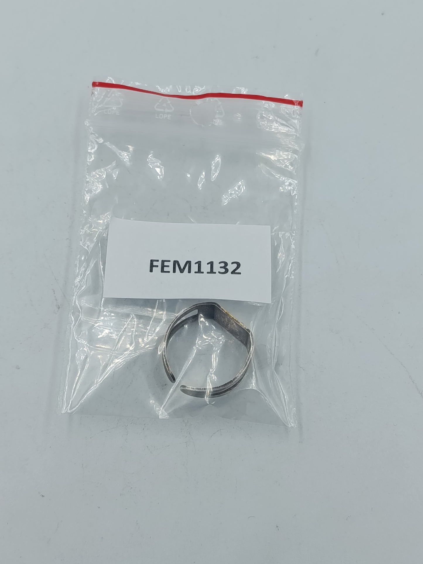 Verstellbarer 925 Silber Ring Vintage Stil