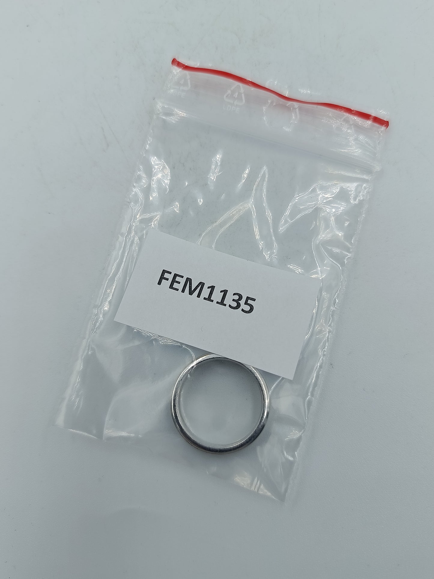 Silberring 925er schlicht poliert Zeitlos schlichtes Design