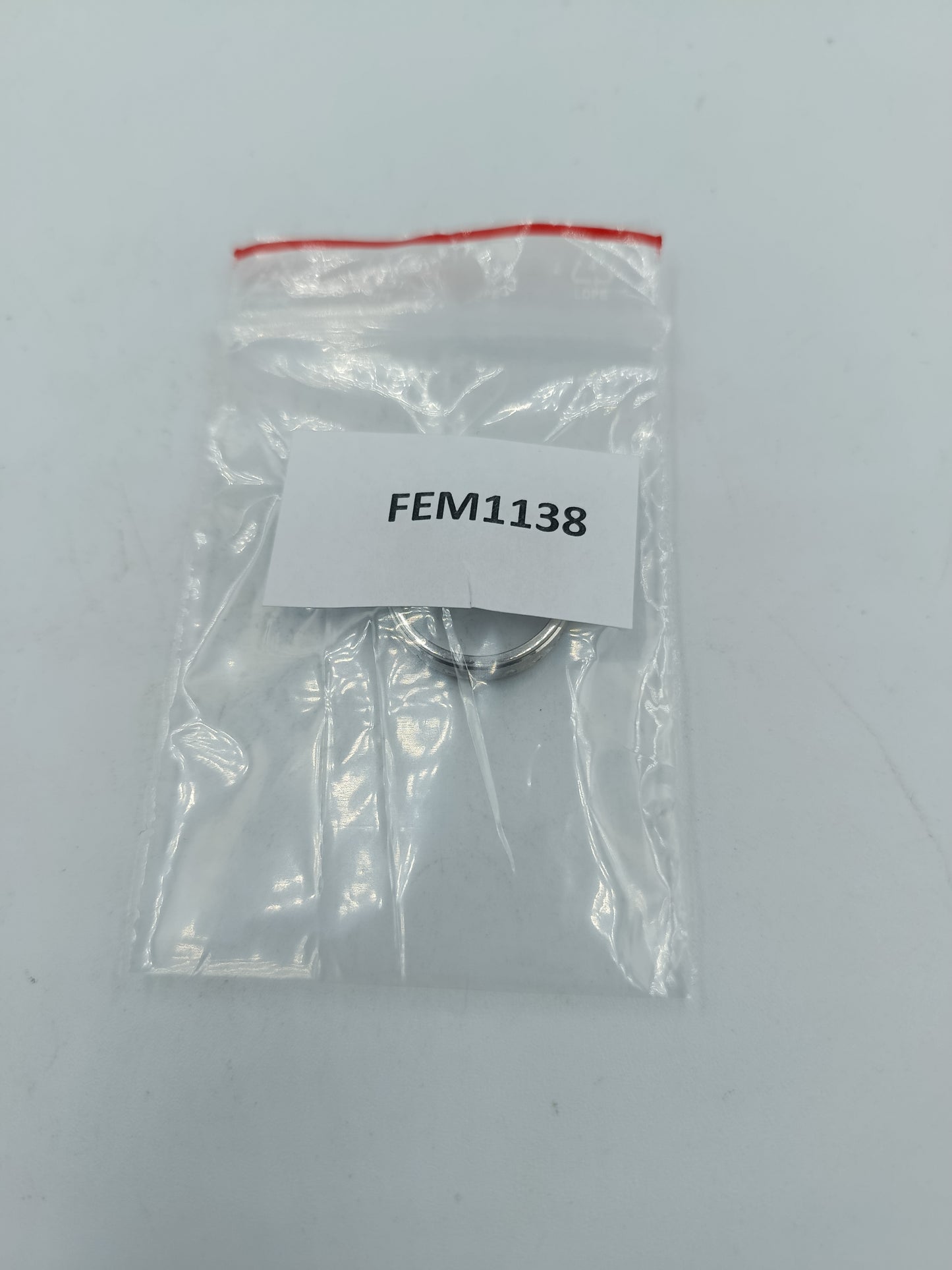 925 Silberring mit feinen Punktakzenten Größe 52