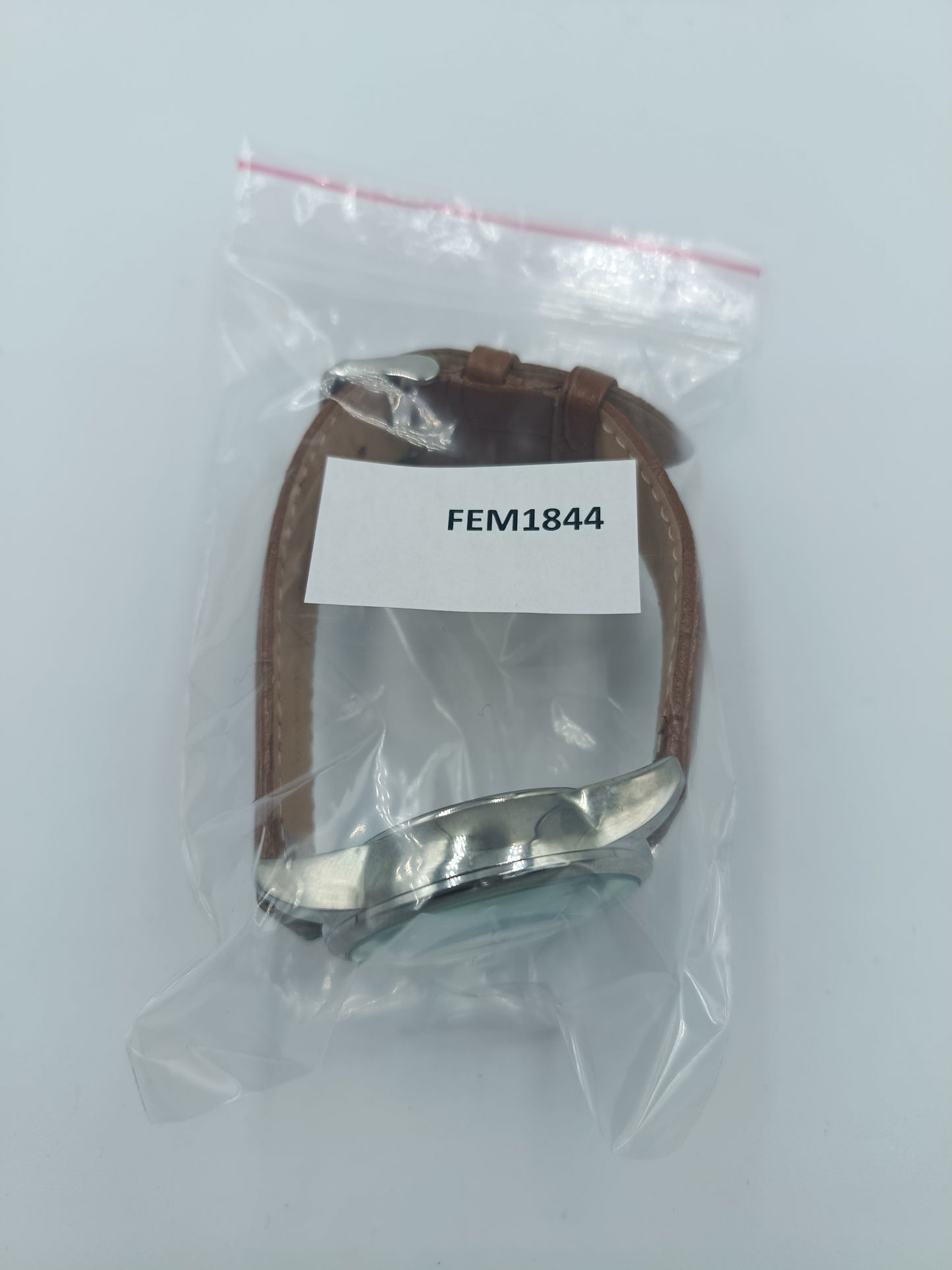 F.A.Z Edition Chrono No.9 Herrenarmbanduhr mit Datum und braunem Lederarmband