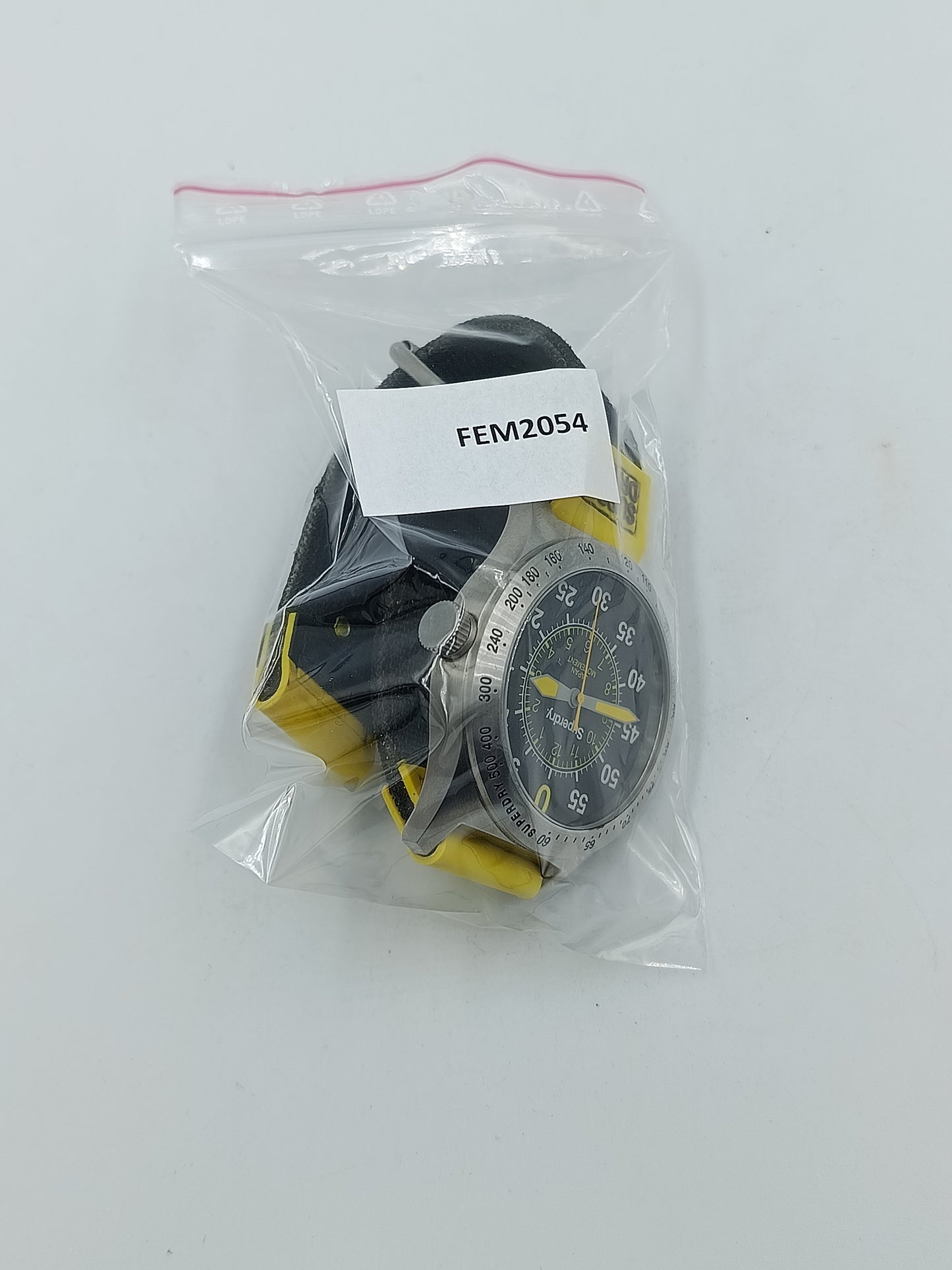 Superdry Herren Uhr Sport Gelb Schwarz Japan Movement Edelstahl
