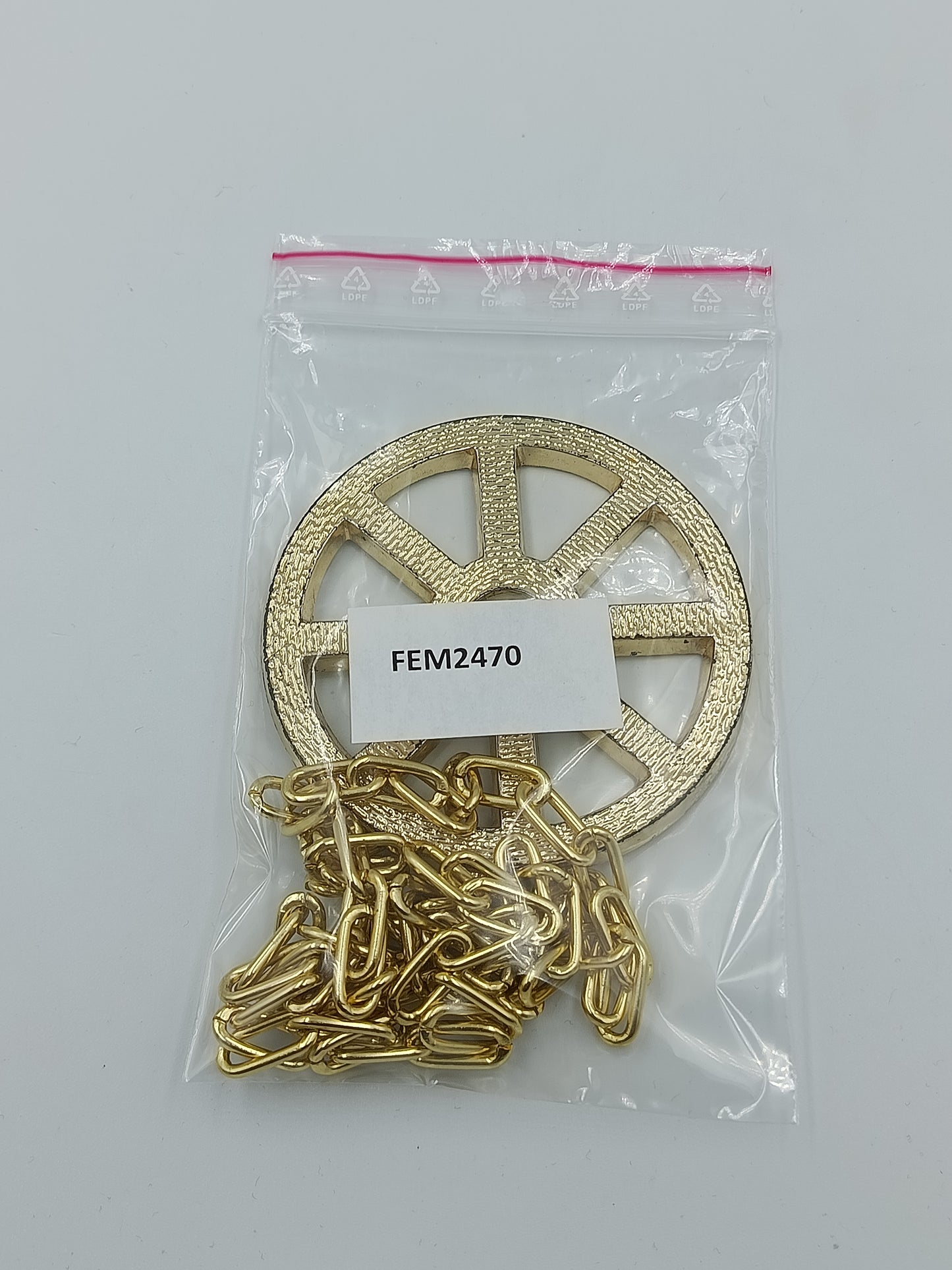 Statement Kette Gold mit großem Anhänger auffällig modern