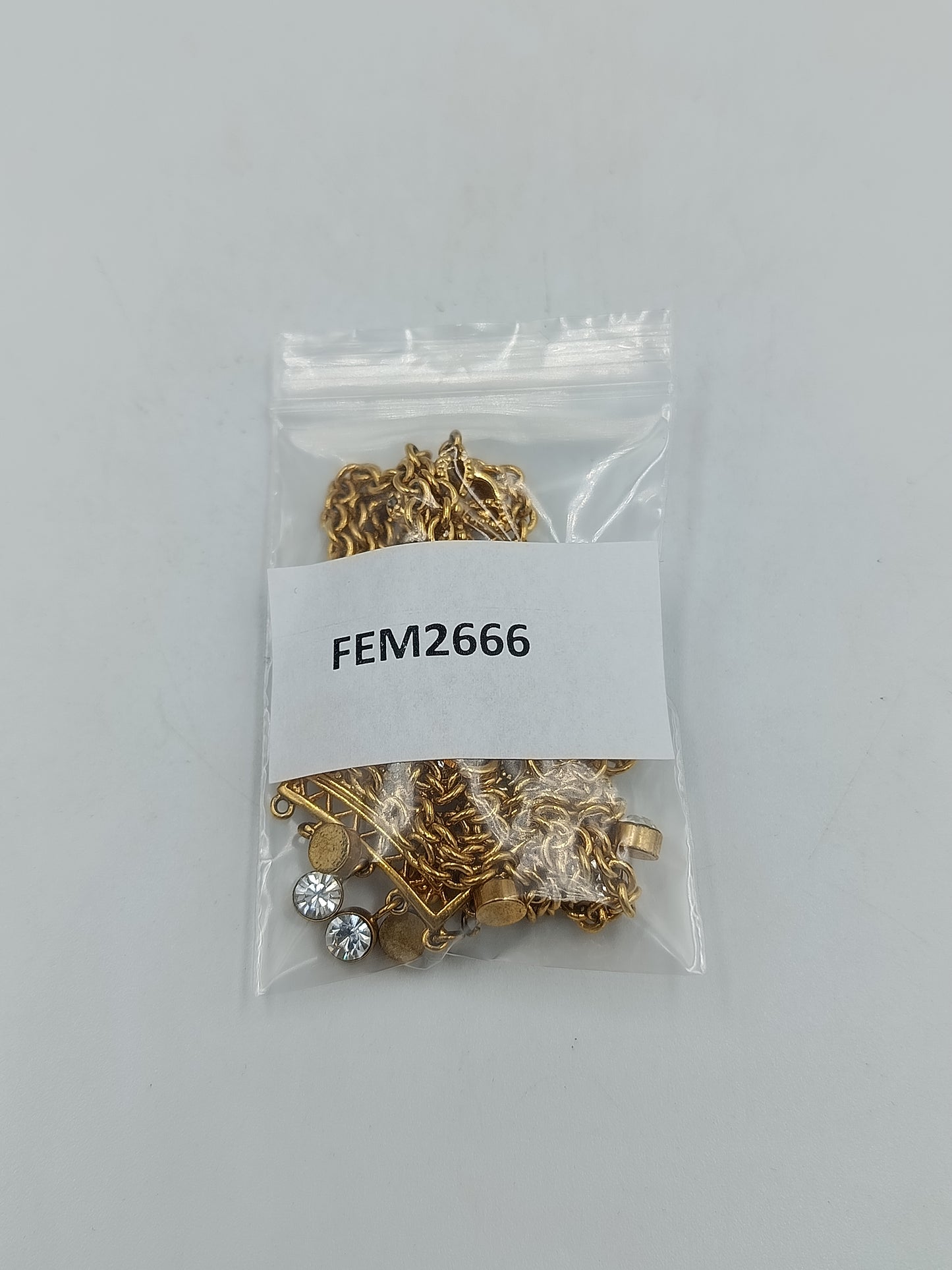 Vintage Boho Halskette Goldfarben Anhänger