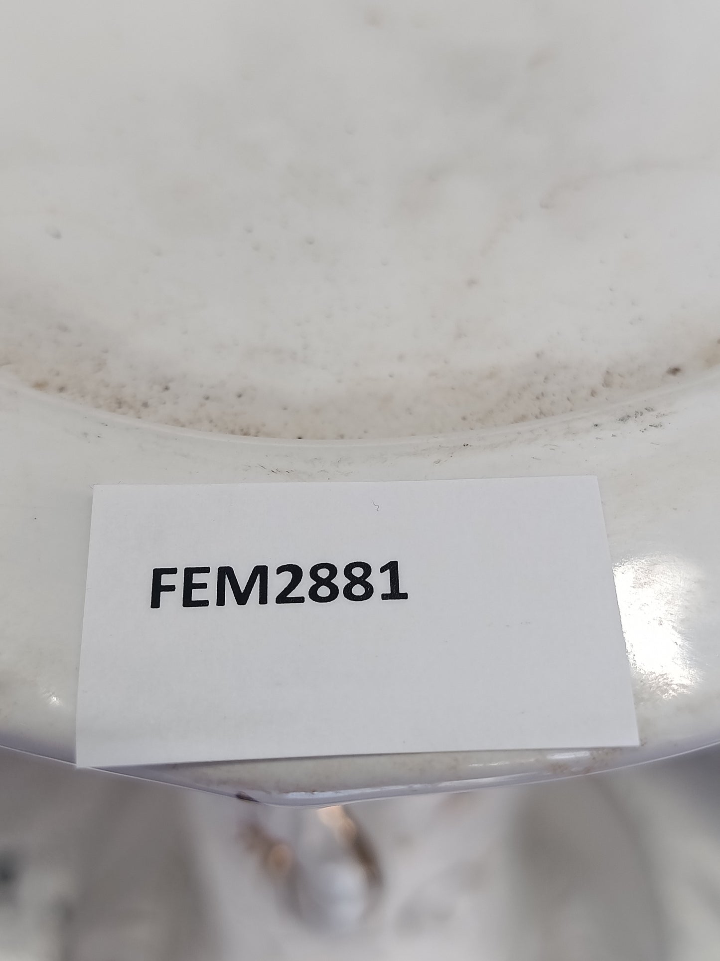 Große Vintage Keramik Bodenvase mit Golddekor