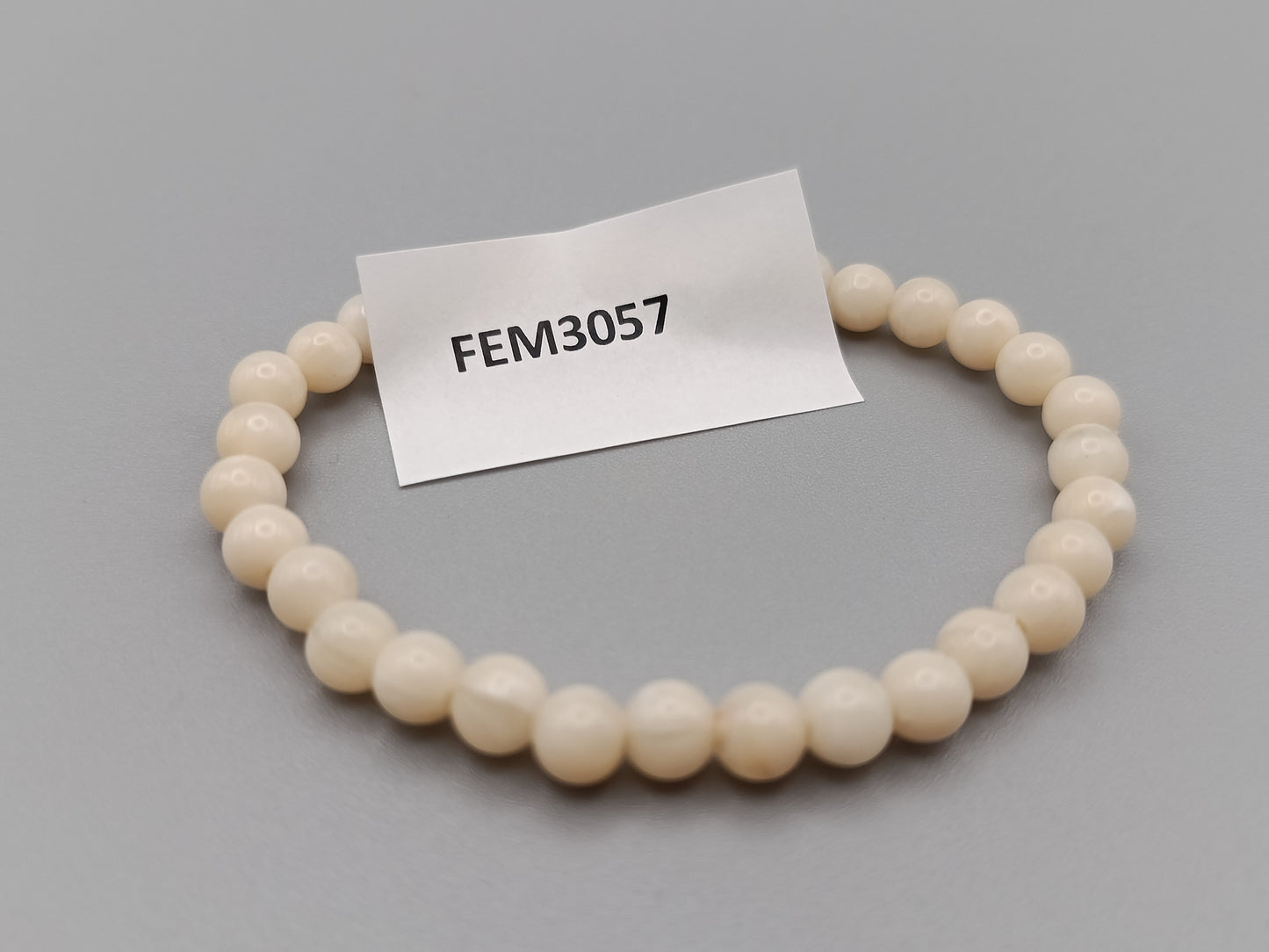 Schlichtes Perlen Damen Armband Elastisch