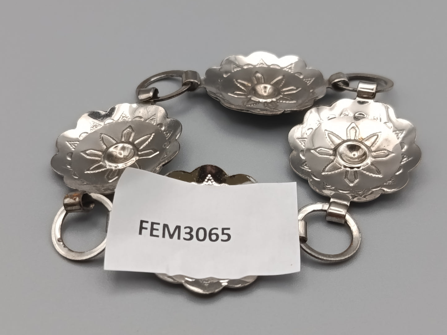 Vintage Damen Armband mit Concho Gliedern