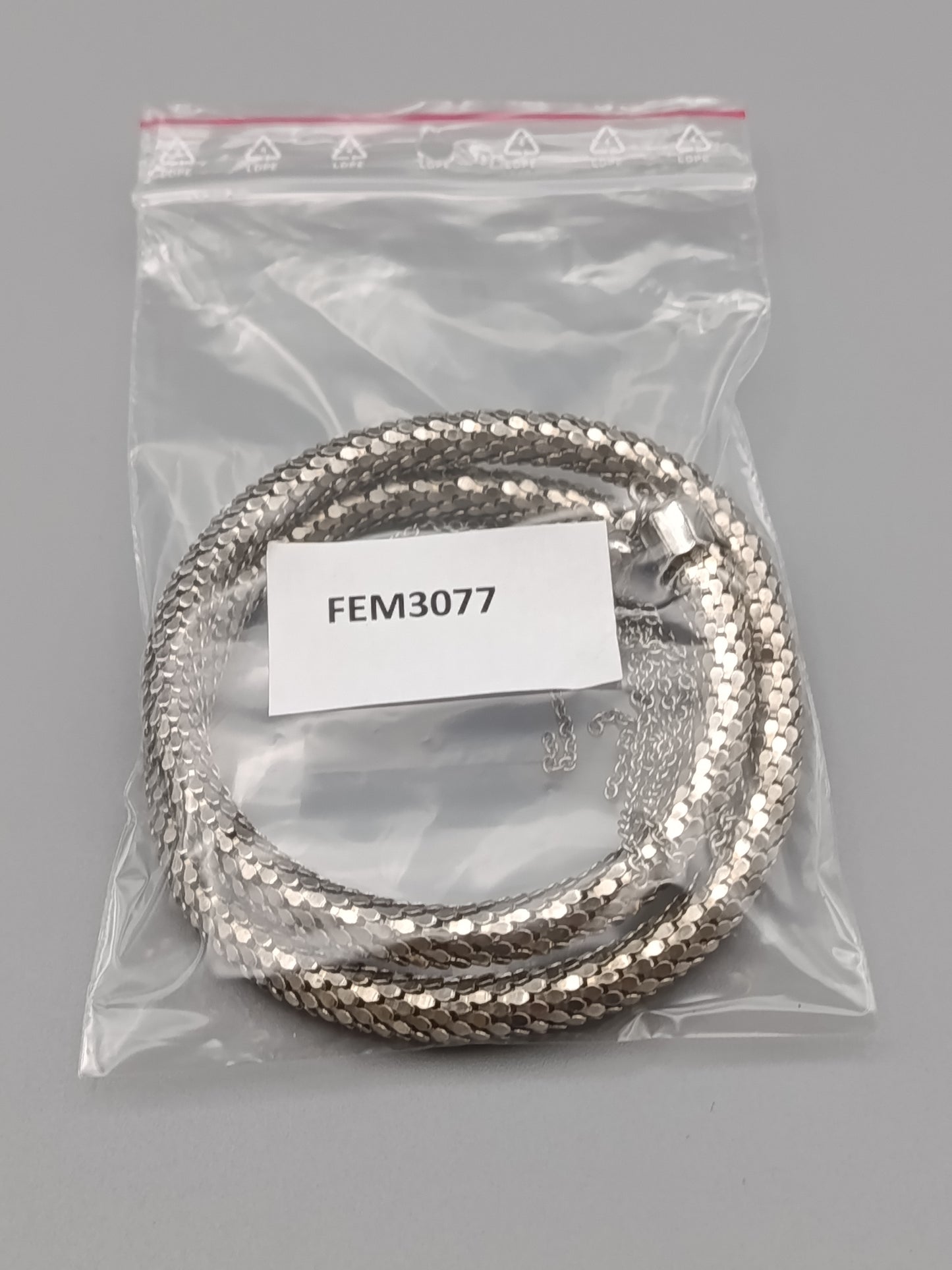 Elegantes Damen Armband in Silber Optik Flexibl