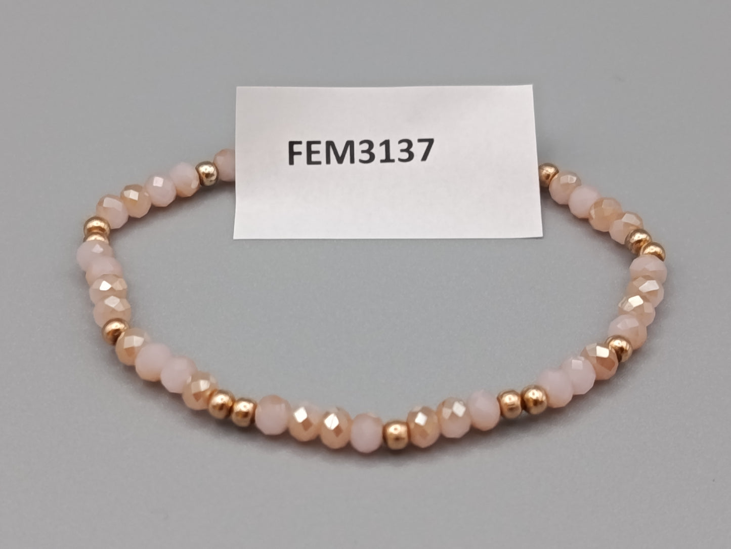 Zartes Damen Arm Band in Rosé und Gold