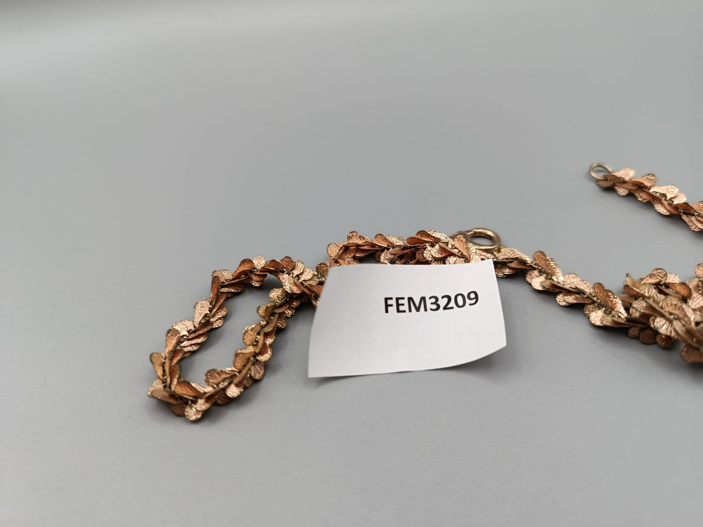 Elegante Milor Bronze Kette Italienisches Design