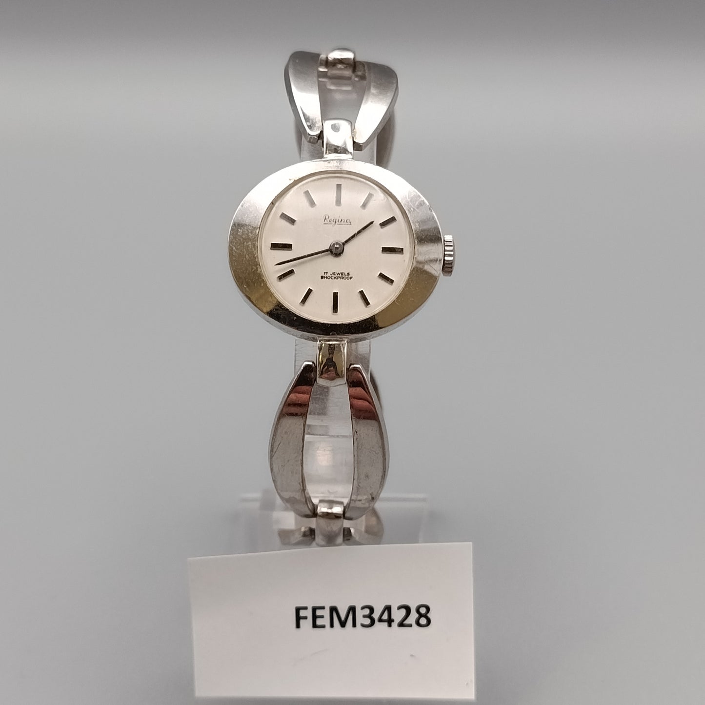 Elegante Regina Damen Uhr – Vintage Design mit Handaufzug
