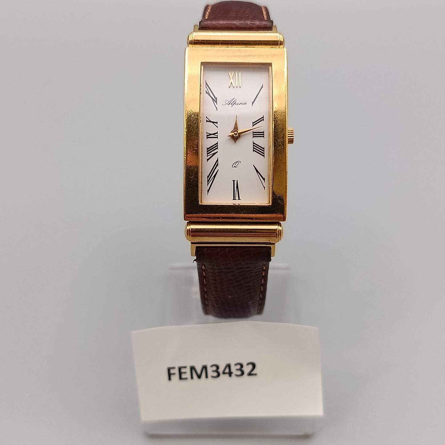 Elegante Alpina Damen Uhr – Klassisches Design in Goldoptik