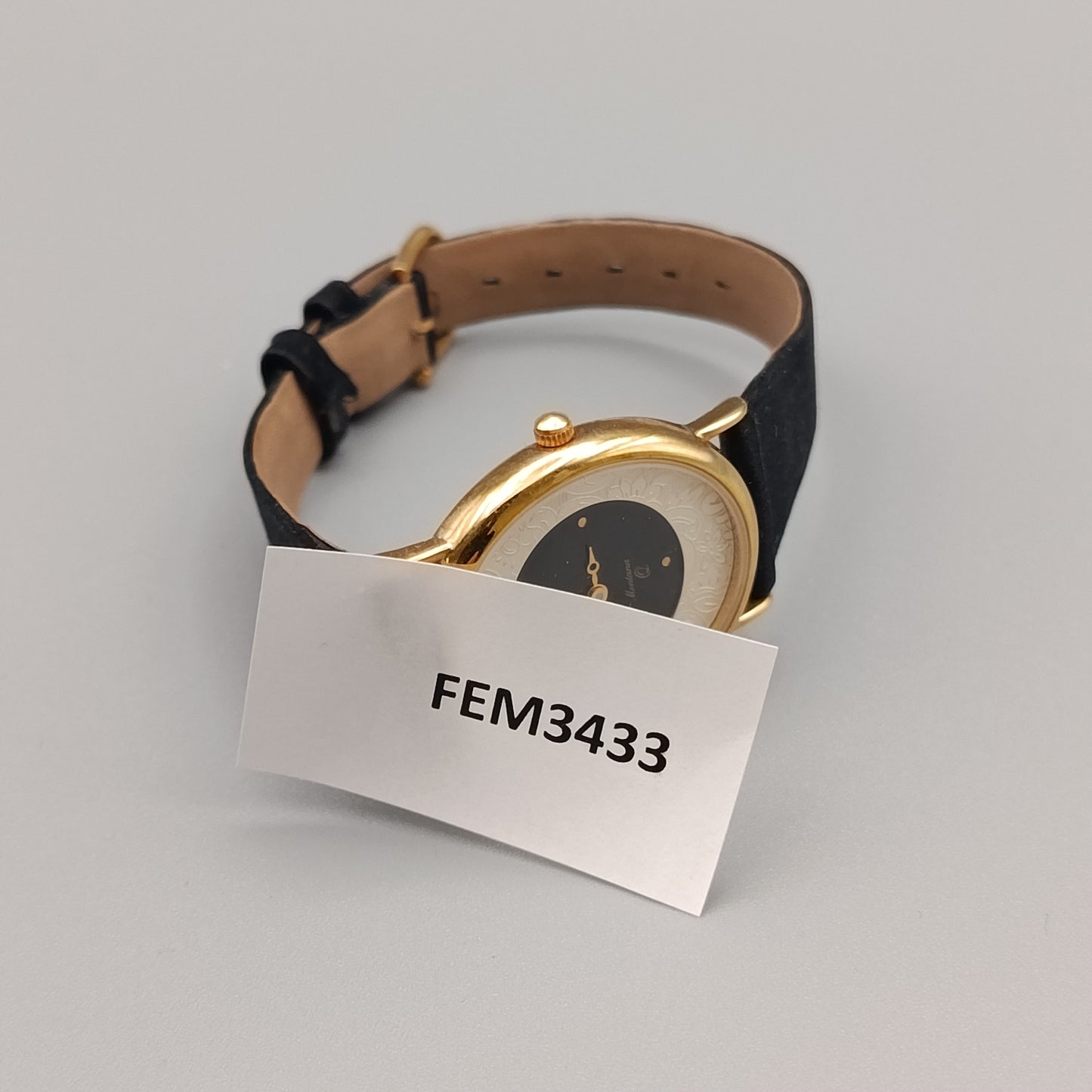 Elegante Montana Damen Uhr – Verziert mit Lederarmband
