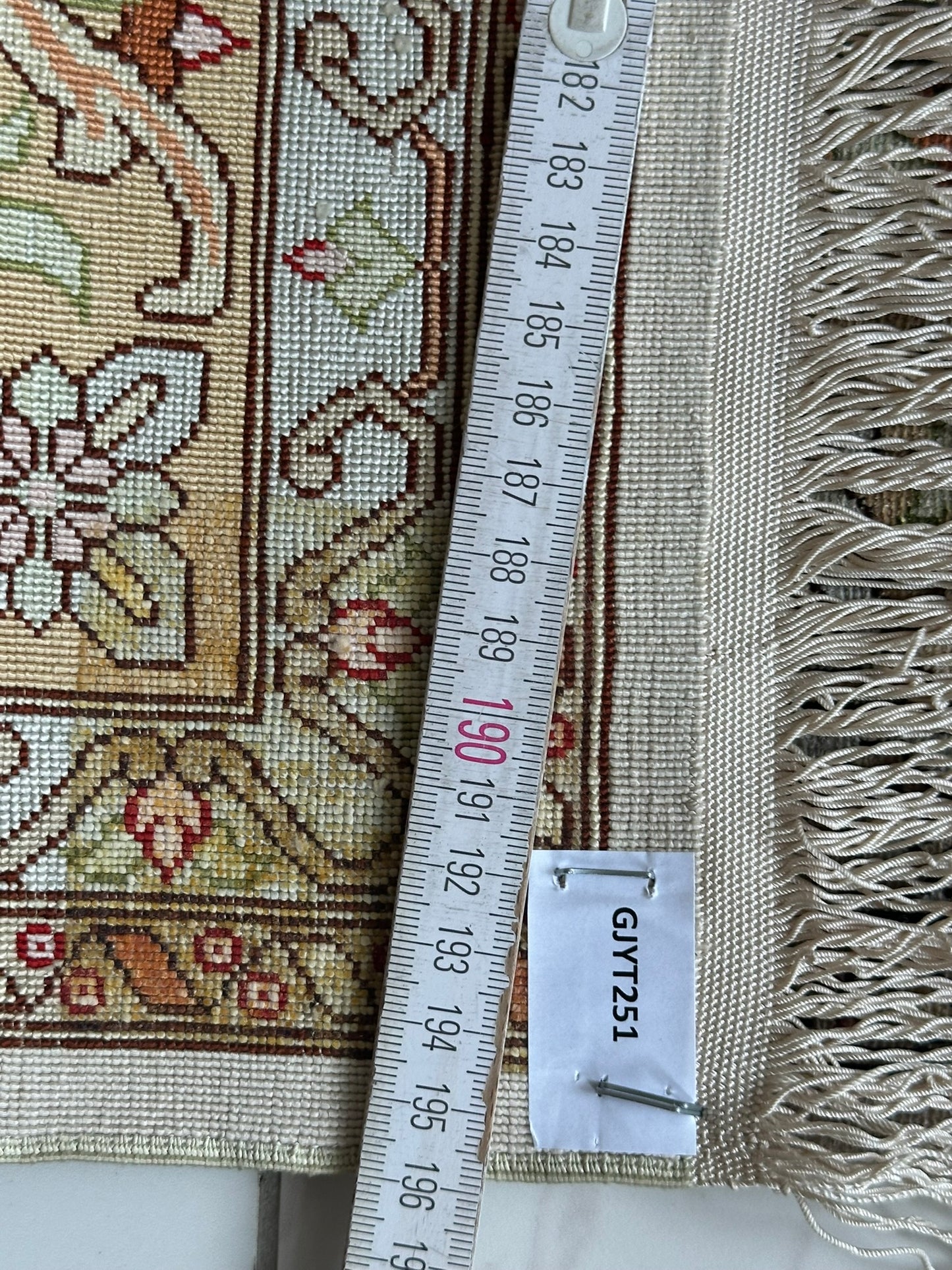 Orientteppich handgeknüpft 90x57 cm Kayseri Seide auf Seide