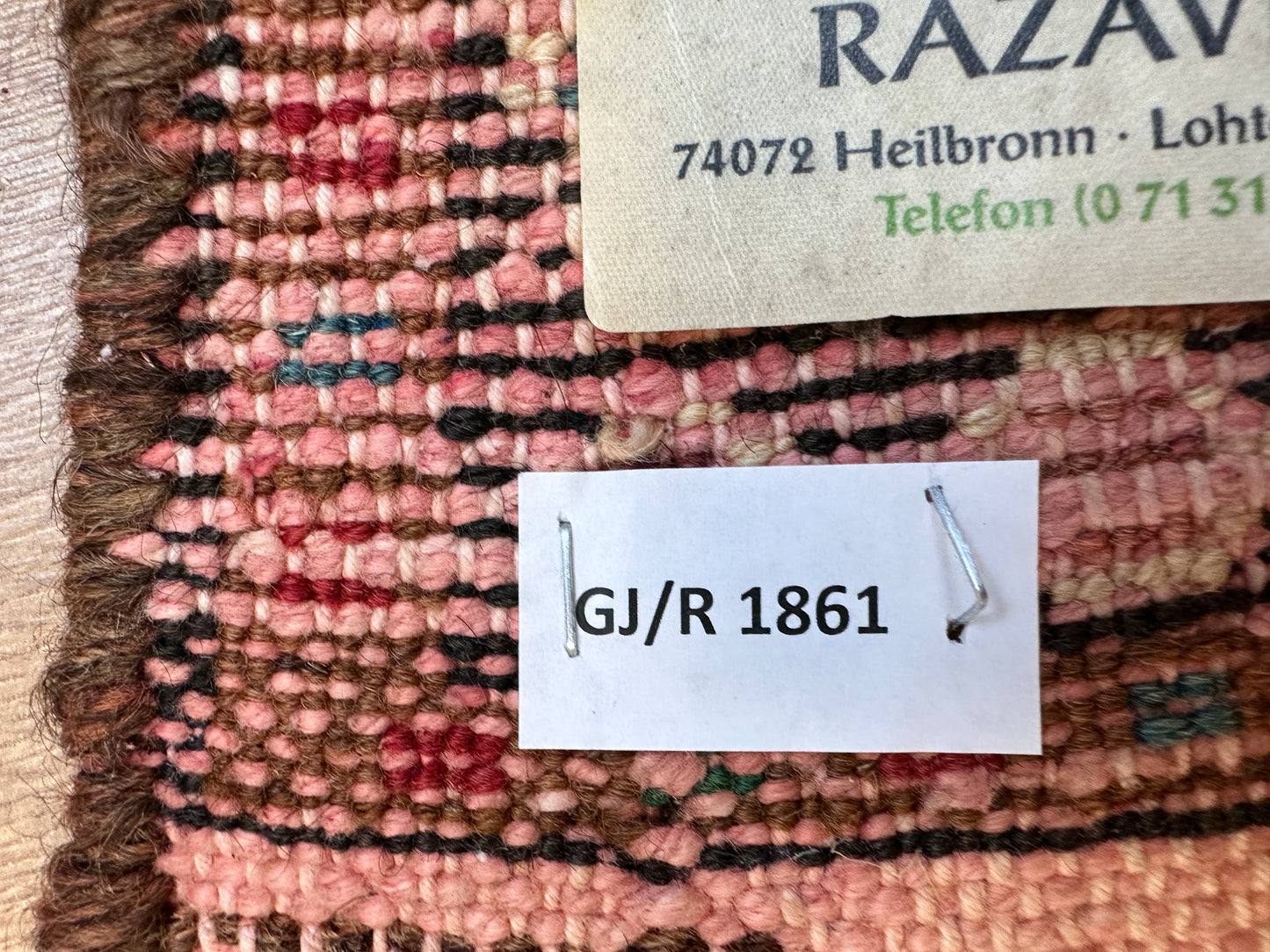 Handgeknüpfter Perser Orientteppich Malayer 95x62 cm