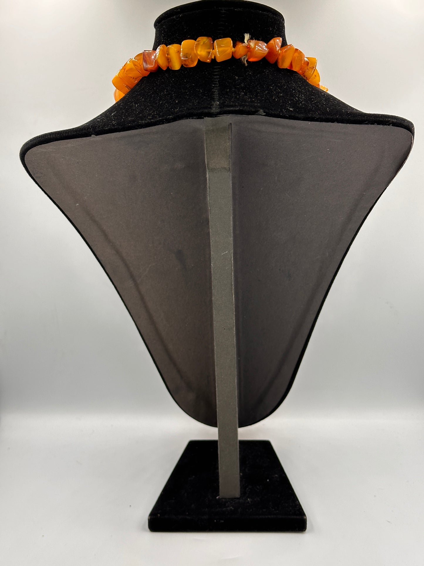 Antike Bernstein Endlos Halskette