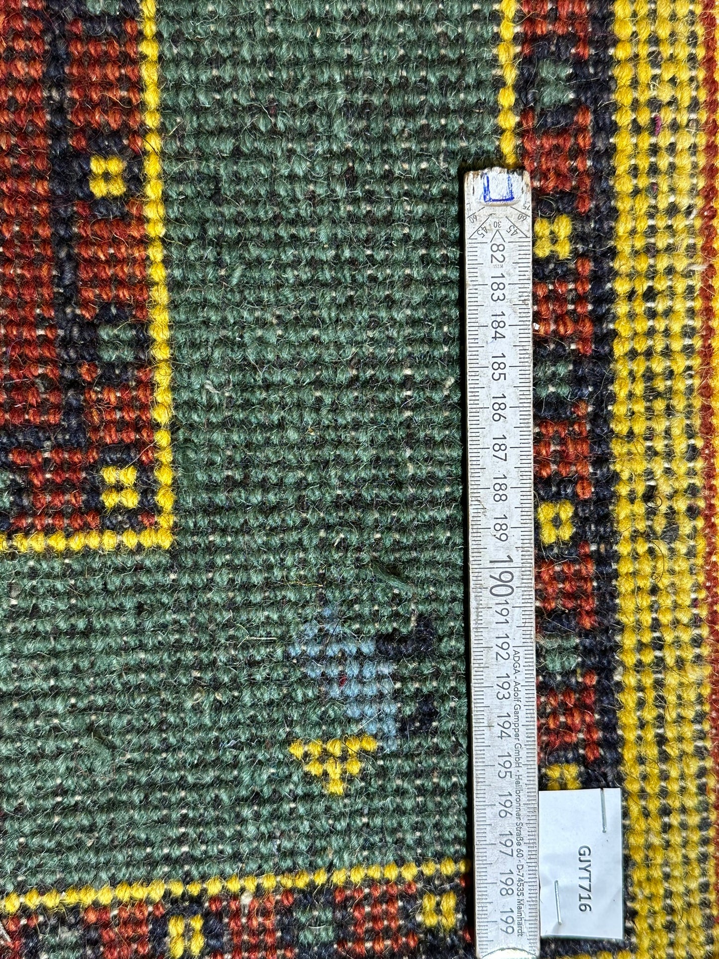 Gabbeh Orientteppich handgeknüpft Indian 155x96 cm