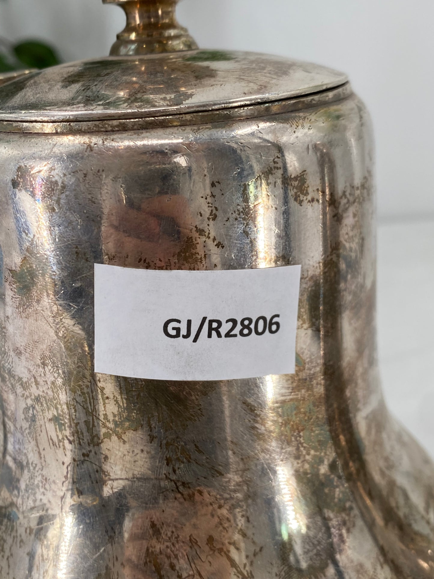 Meistermarke Bamberger Hof, Versilberte Kaffee-/Teekanne