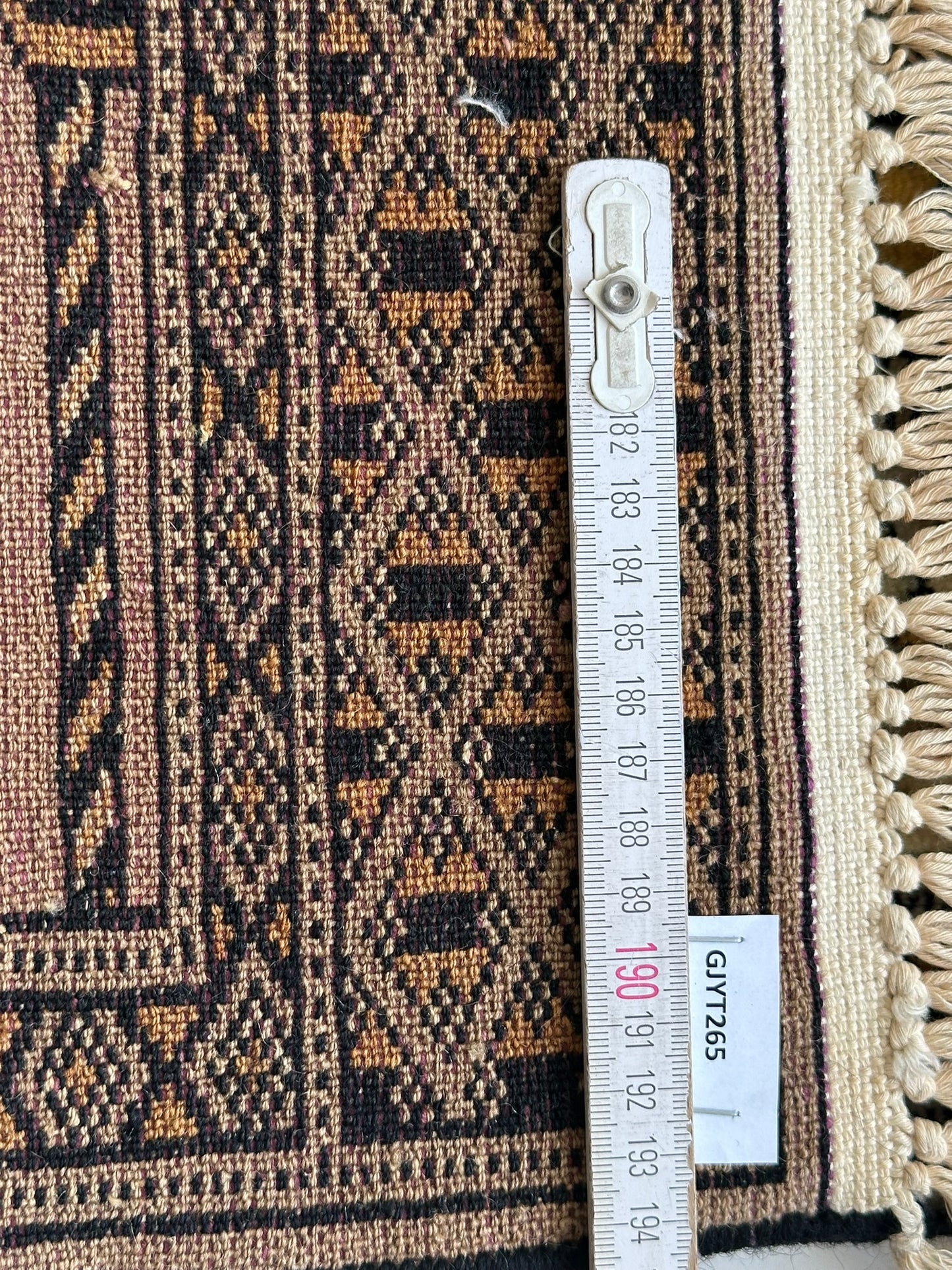 Orientteppich handgeknüpft 87x32 cm Buchara Schurwolle