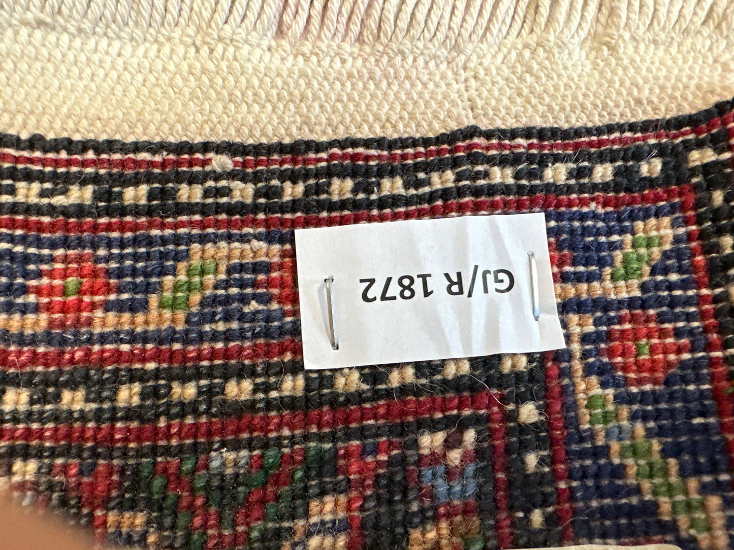 Handgeknüpfter Perser Orientteppich Senneh 91x67 cm