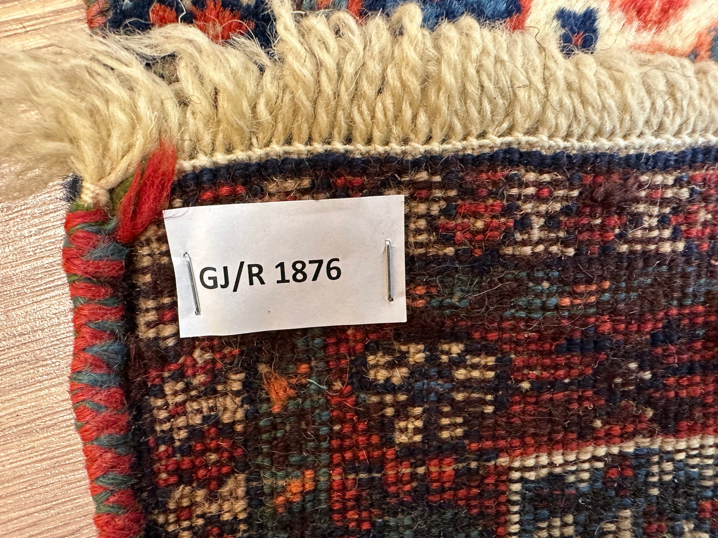 Handgeknüpfter Perser Orientteppich Gaschgai 74x54 cm