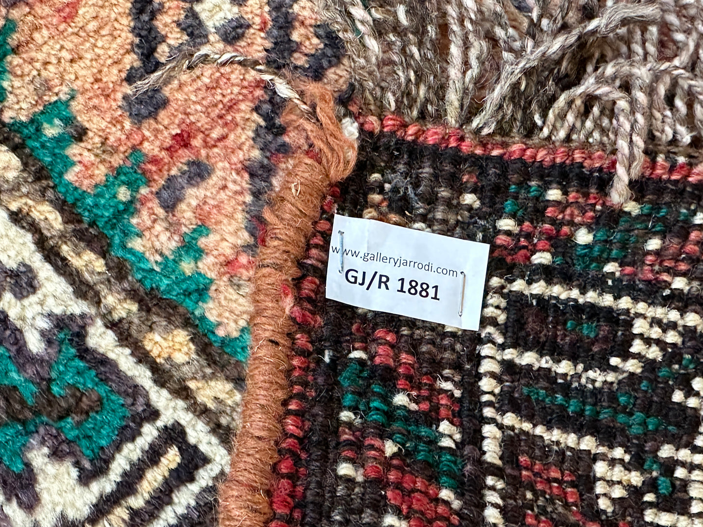 Handgeknüpfter Perser Orientteppich Afschari 74x88 cm