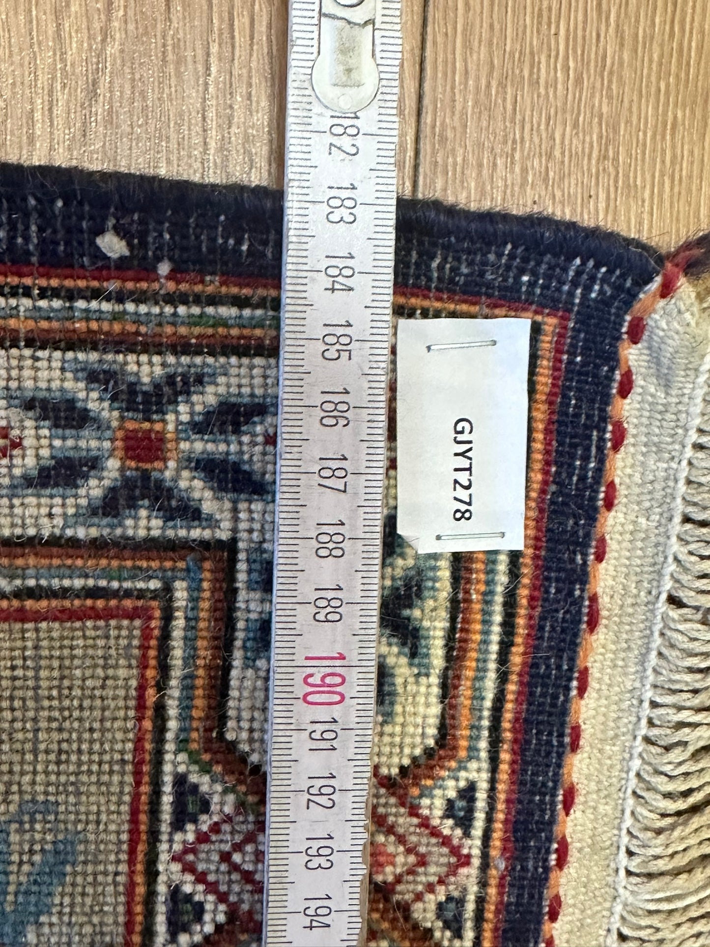 Orientteppich handgeknüpft Keschan Bilder teppich 176x110 cm