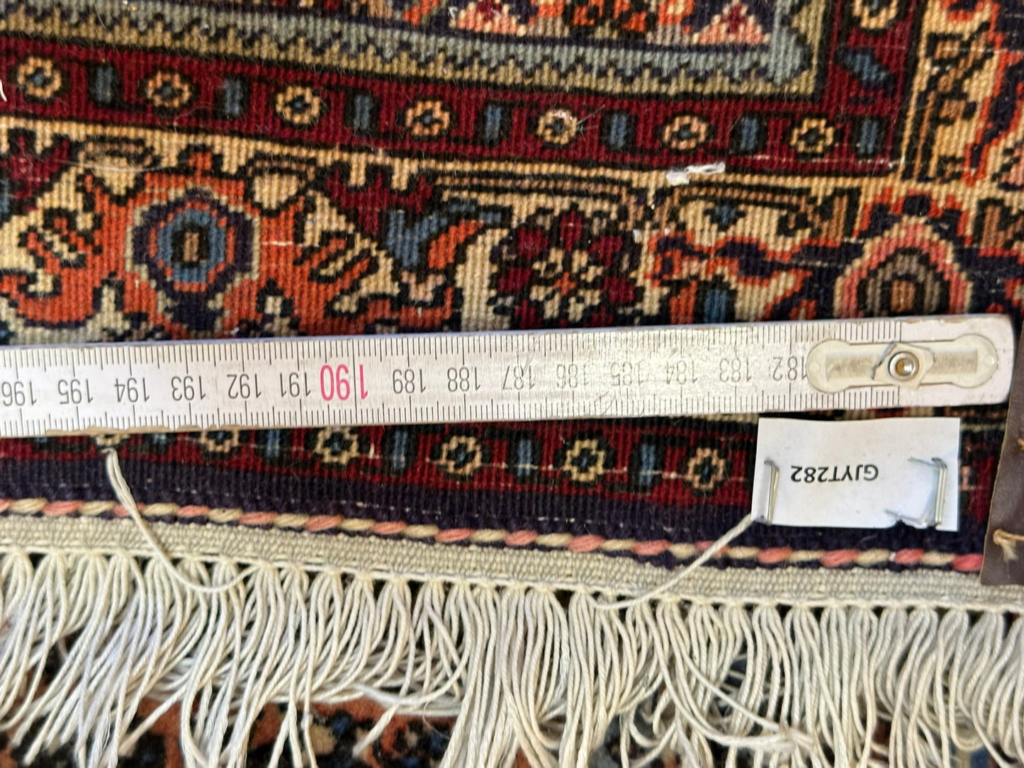 Orientteppich handgeknüpft Bidjar 85x65 cm