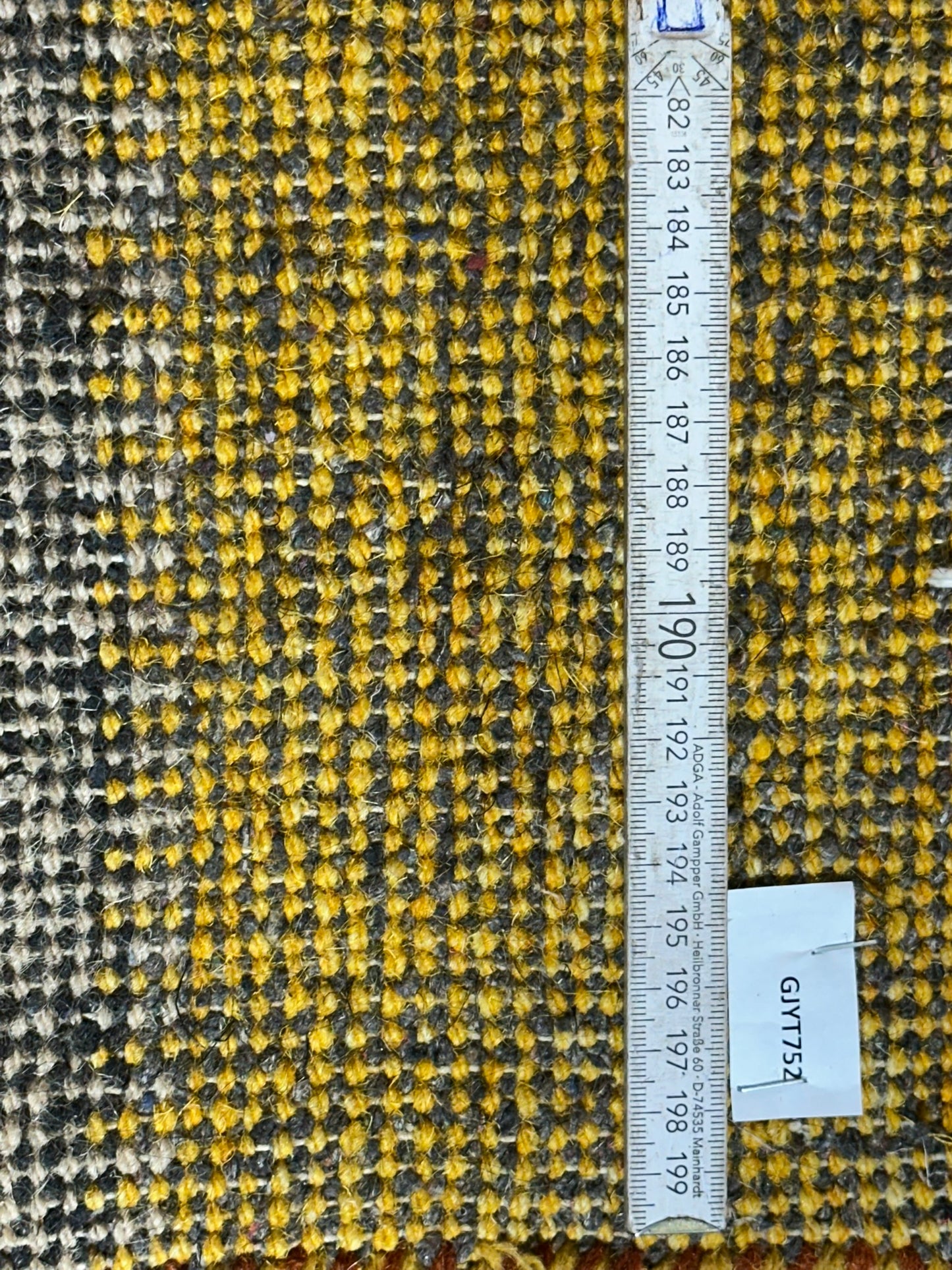 Moderner Gabbeh Teppich handgeknüpft 185x126 cm