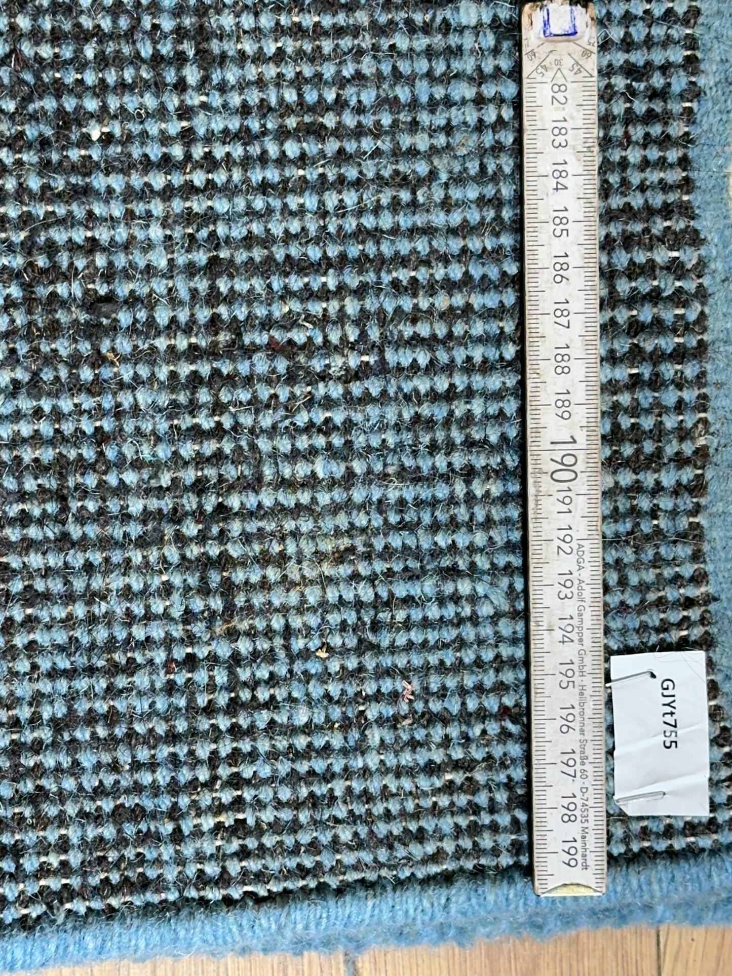 Moderner Gabbeh Teppich handgeknüpft 185x126 cm