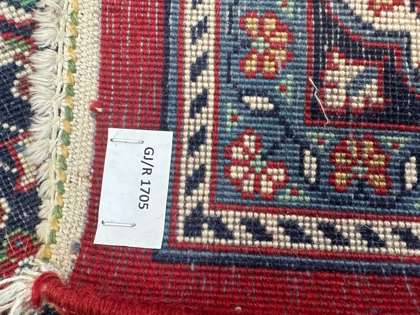 Handgeknüpfter Perser Orientteppich Seltener Sarough mit Felder 160x110cm