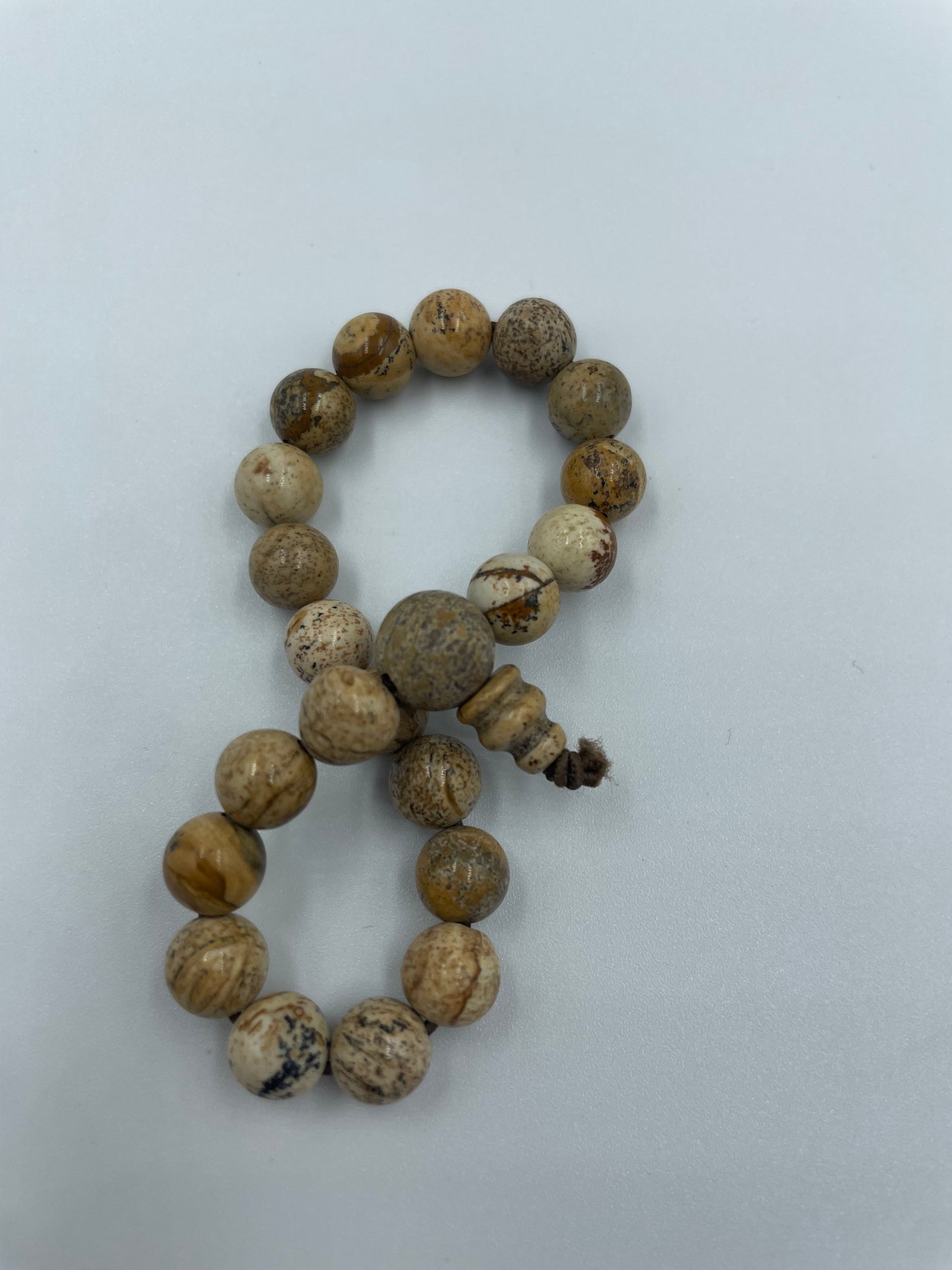 Braunes Naturstein Armband