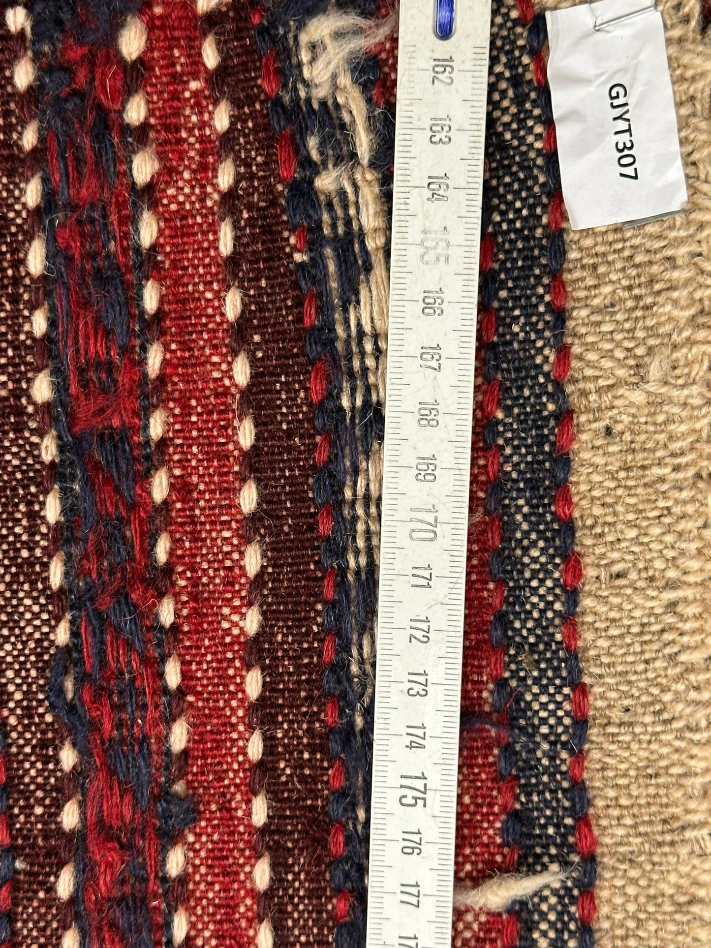Orientteppich handgeknüpft Sumak Kelim Semi Antik 280x167 cm