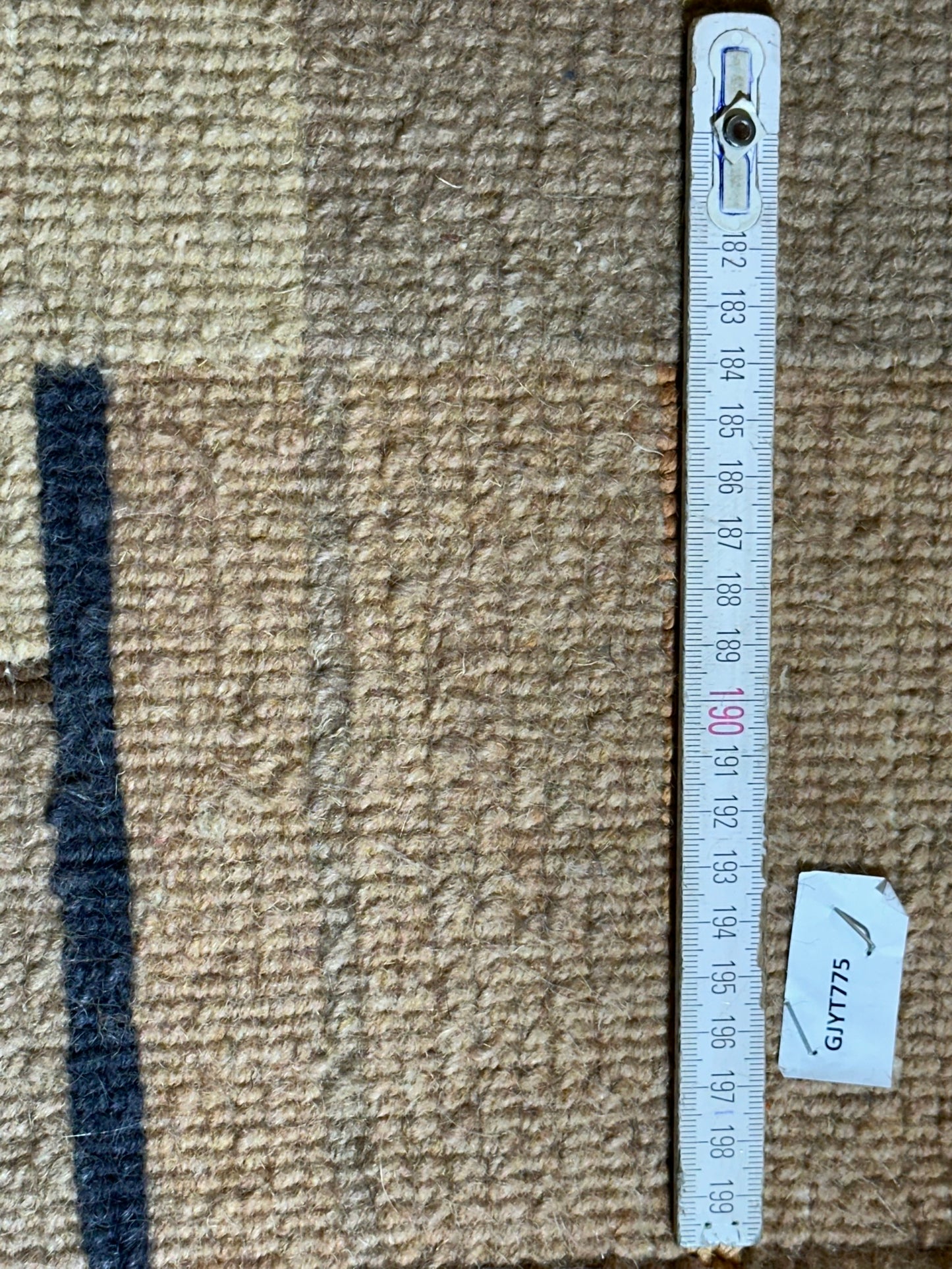 Moderner Gabbeh Teppich handgeknüpft 180x120 cm
