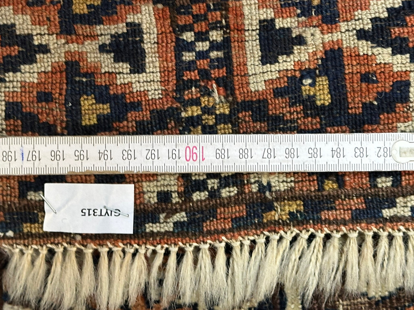 Antik Orientteppich handgeknüpft Buchara Jomut naturfarben 250x150 cm