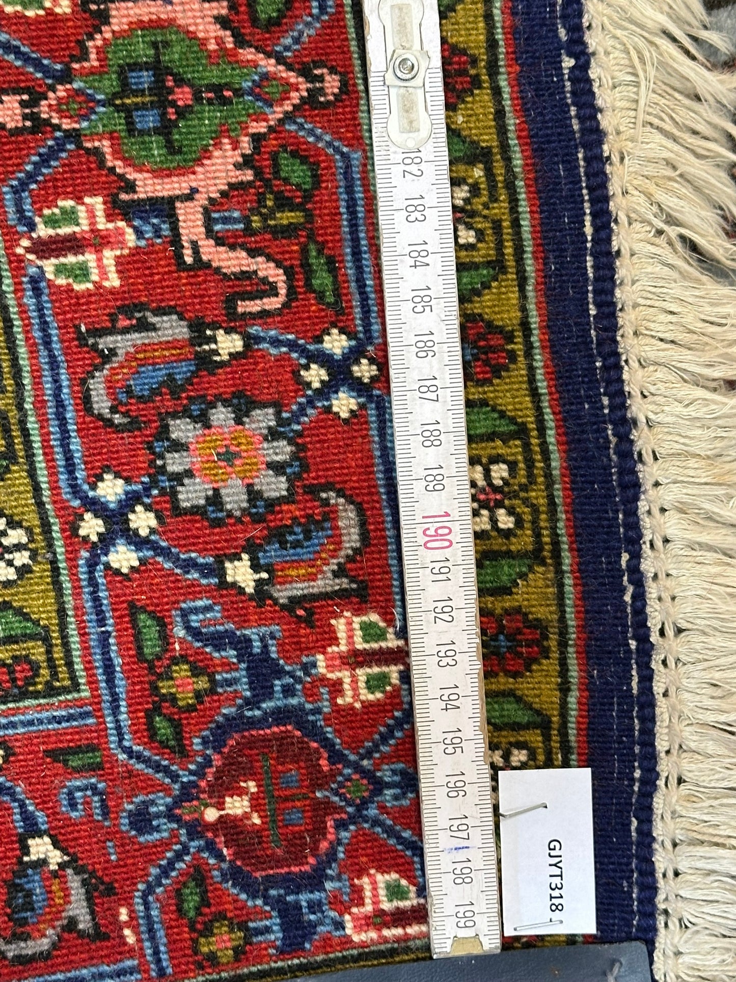Orientteppich handgeknüpft Bidjar 167x115 cm