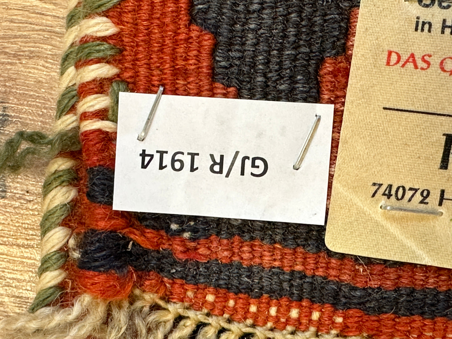 Handgeknüpfter Perserteppich - Gaschgai Kelim Gaschgai 146x103 cm