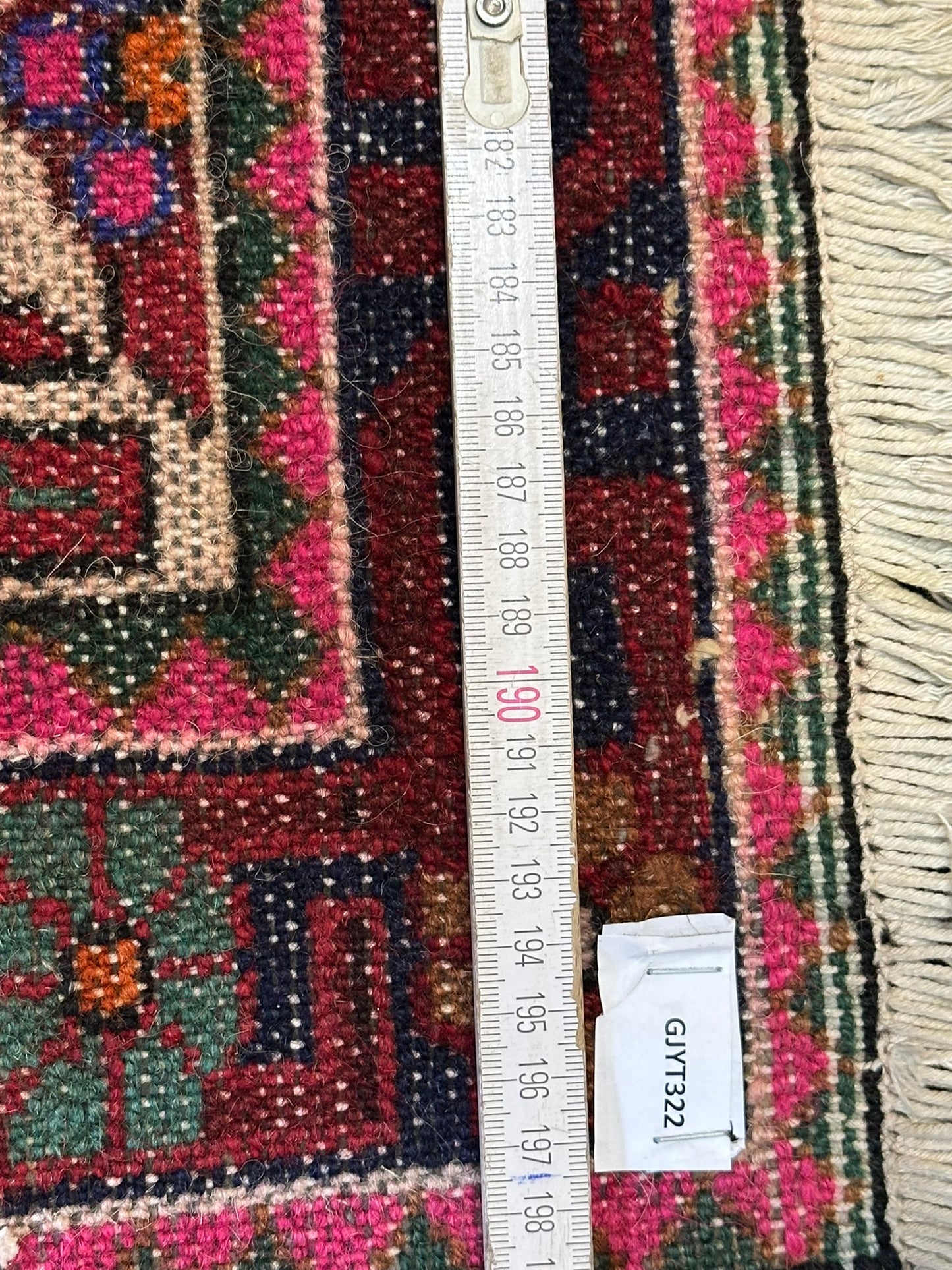 Orientteppich handgeknüpft Hamadan Brücke muster 160x104 cm