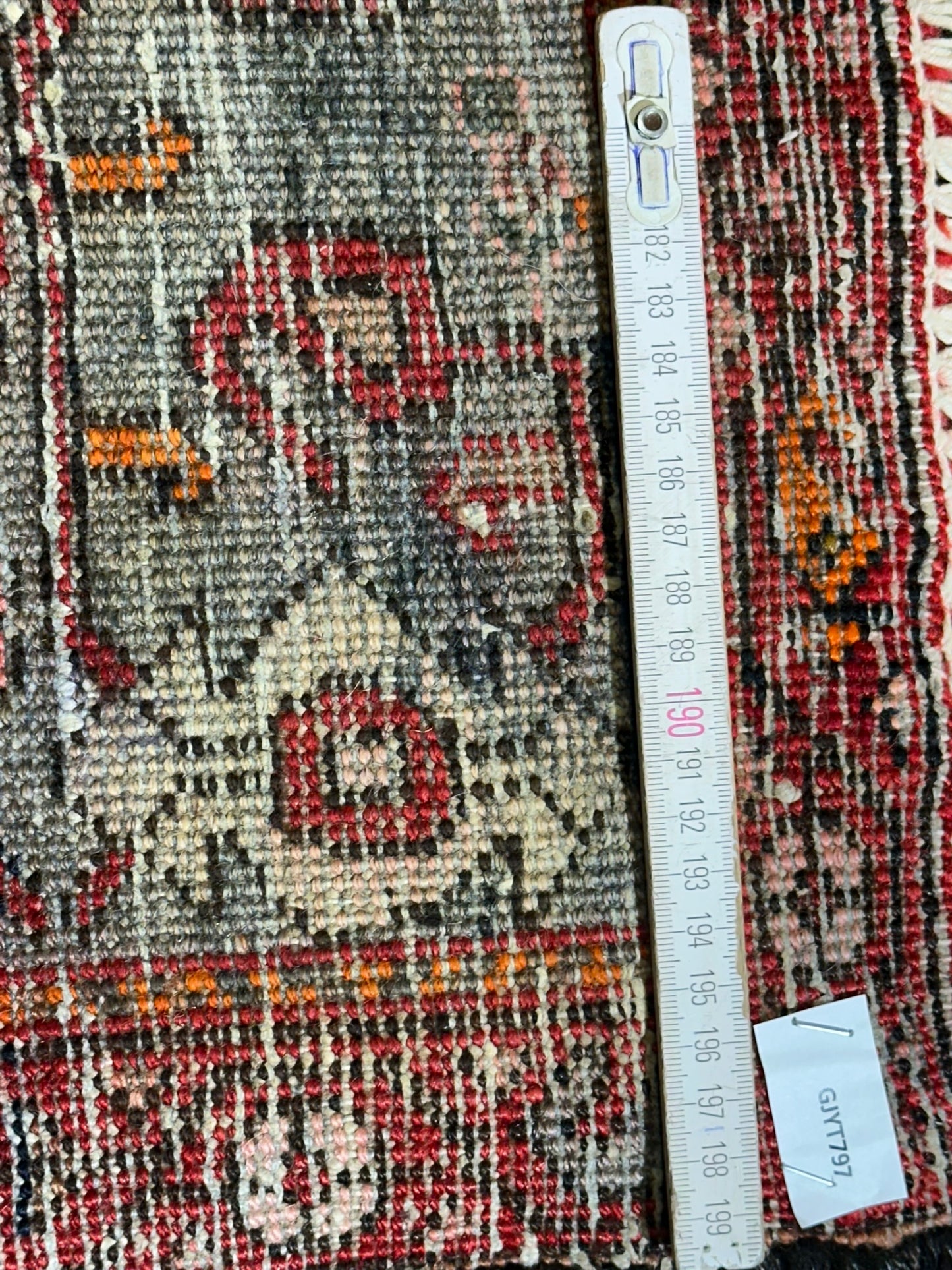 Handgeknüpfter Sarough Art Deco Orientteppich 203 x 132 cm