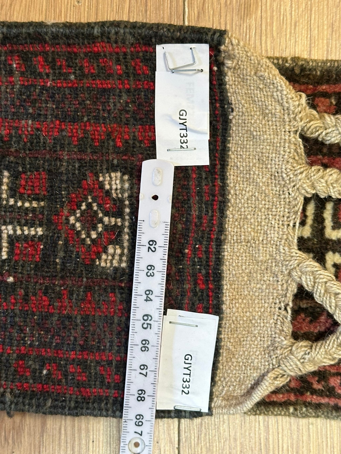 Antik Orientteppich handgeknüpft Jomut Buchara Nturfarben160x15 cm