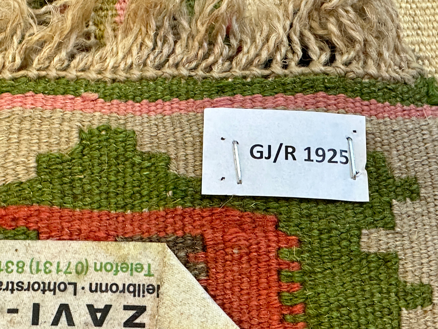 Handgeknüpfter Perserteppich - Gaschgai Kelim 146x106 cm