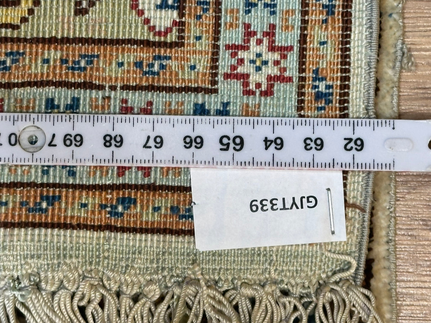 Orientteppich handgeknüpft Hereke Seide Lebensbaum 48x58 cm